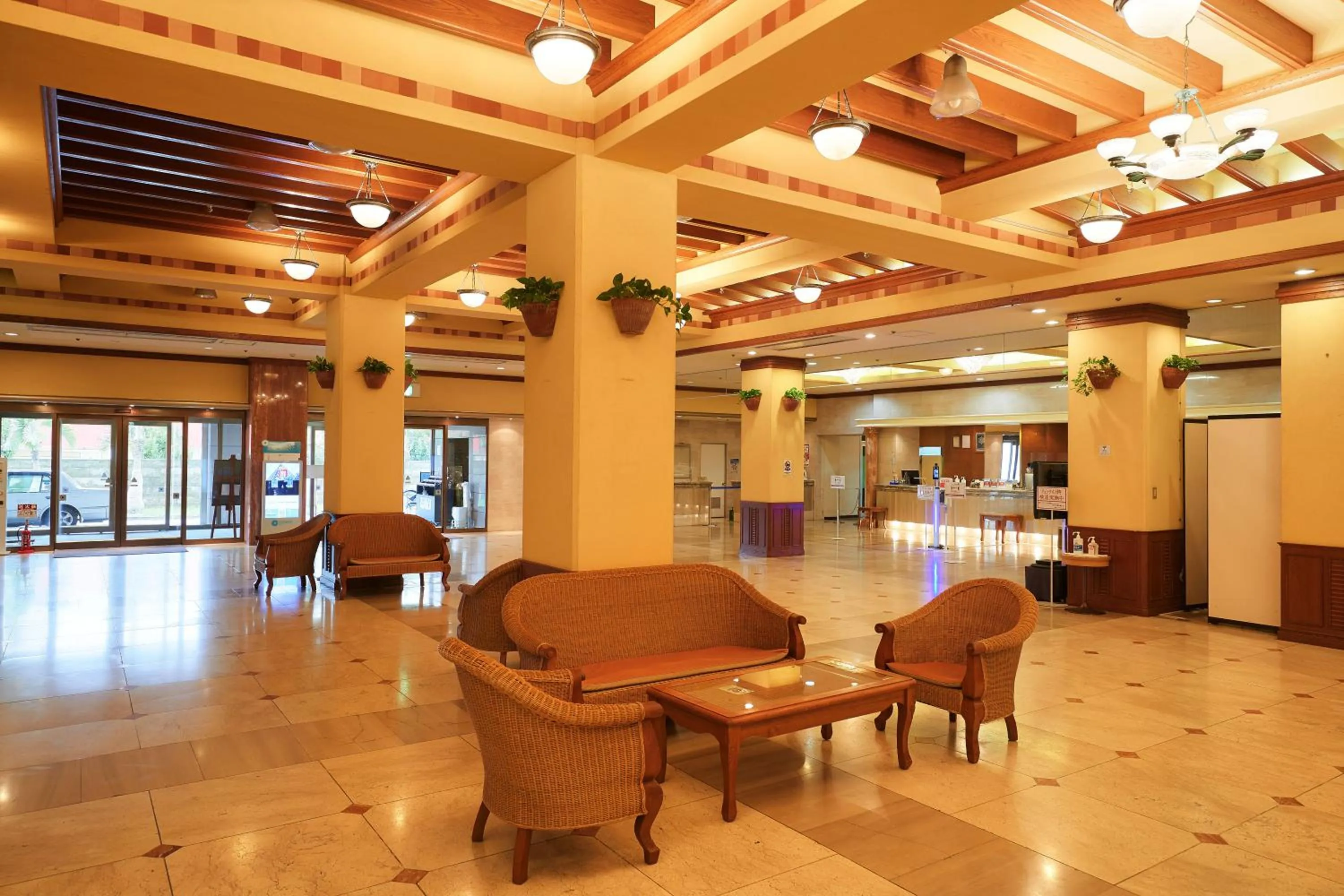 Lobby or reception in Pacific Hotel Okinawa