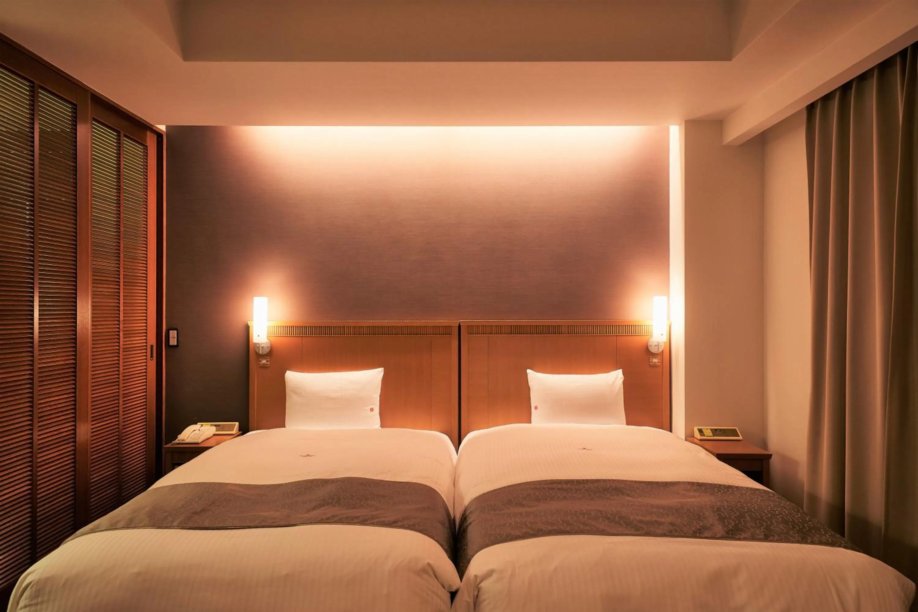 Photo of the whole room, Bed in Pacific Hotel Okinawa