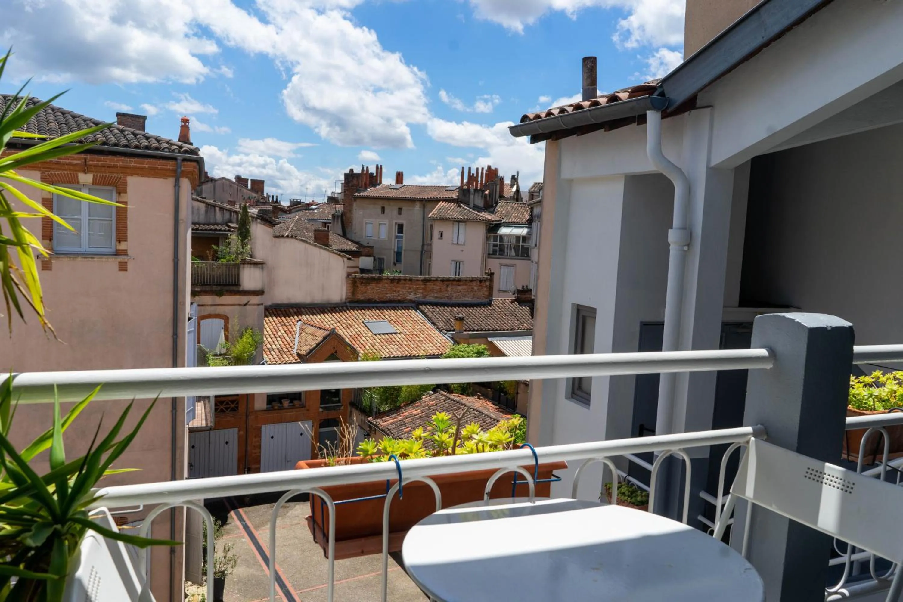 Balcony/Terrace in Hôtel Croix Baragnon