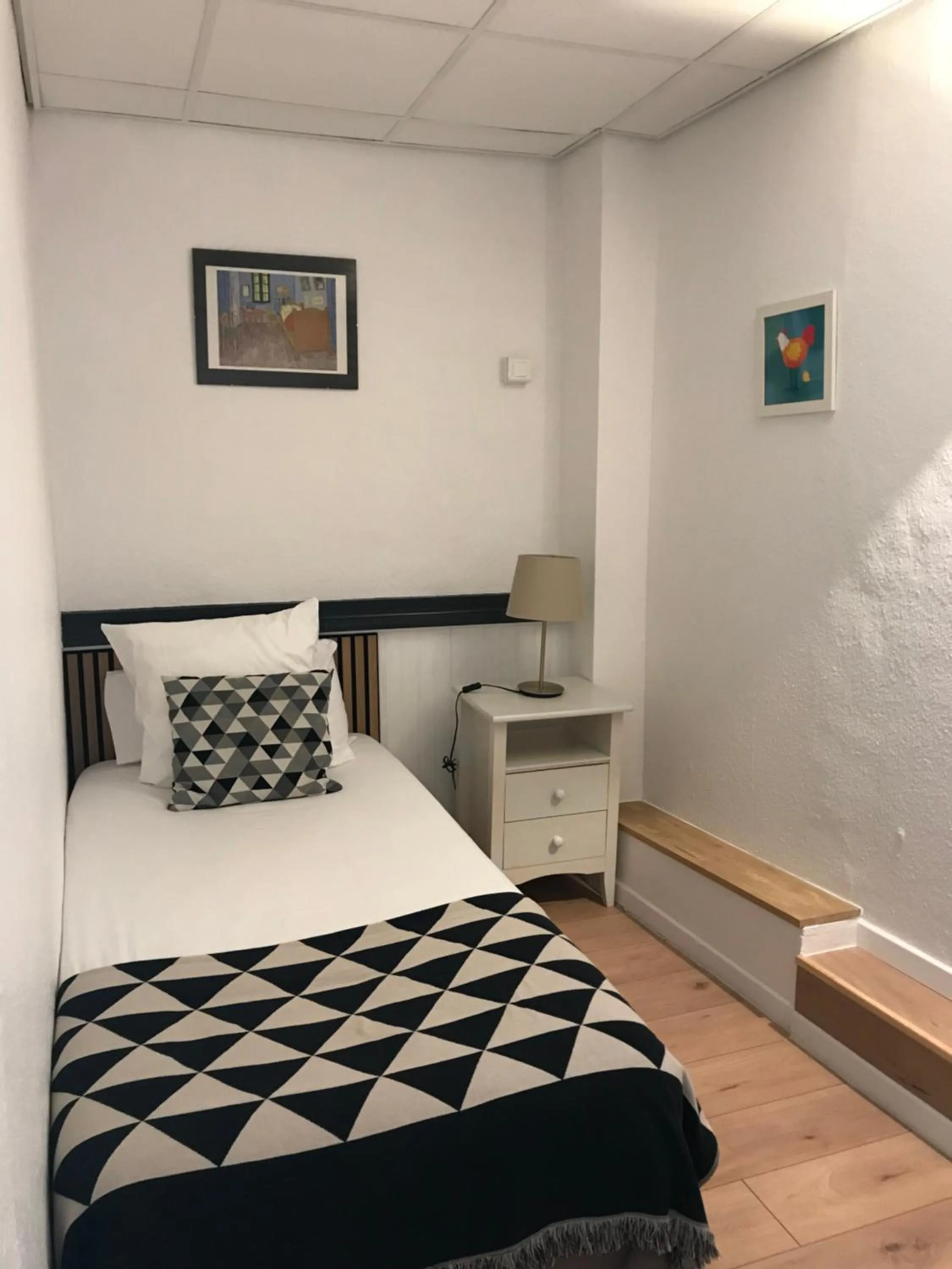 Bed in Hôtel Croix Baragnon