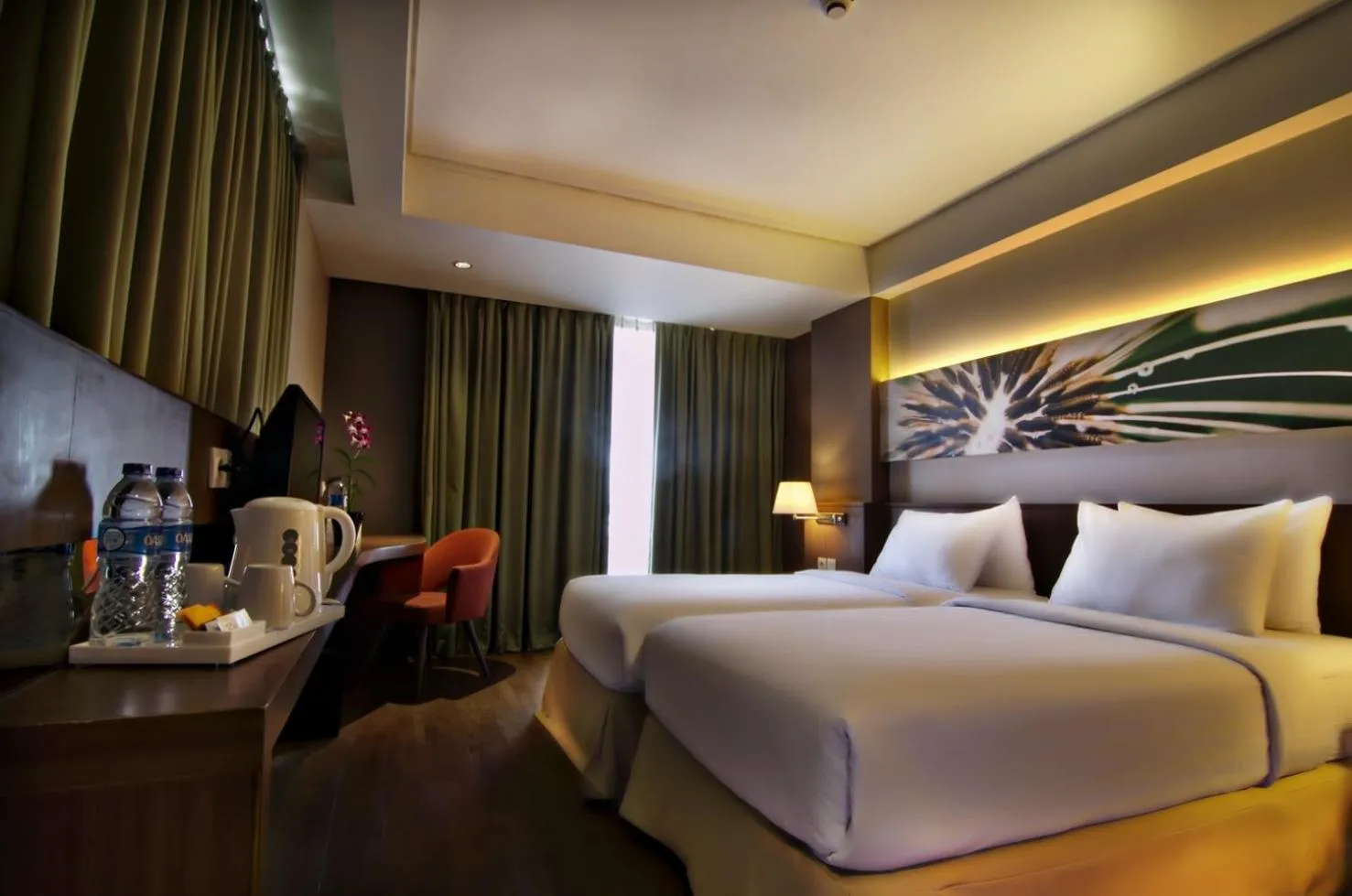 Bedroom, Bed in Soll Marina Hotel Serpong
