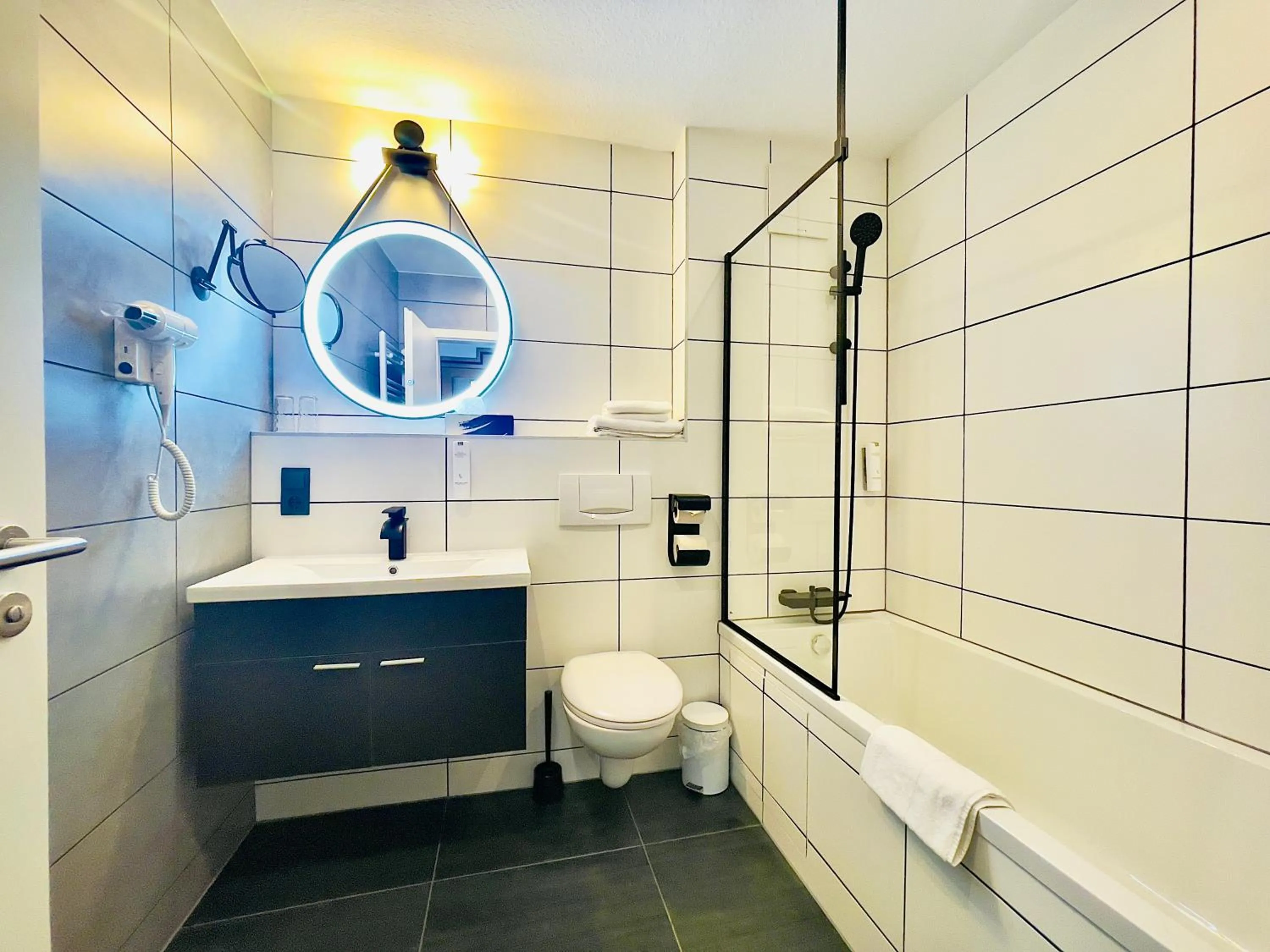 Bathroom in Berghotel Kristall