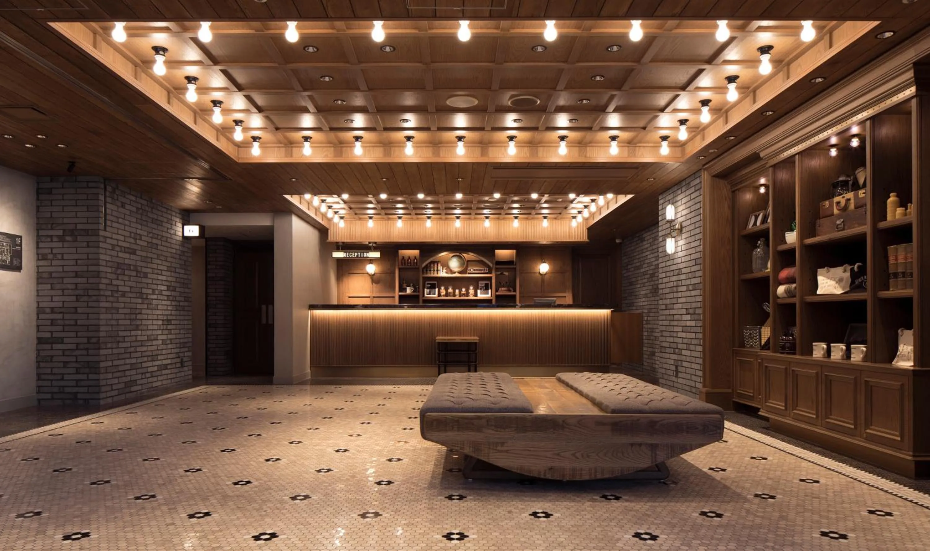 Lobby or reception in Hotel The Knot Yokohama