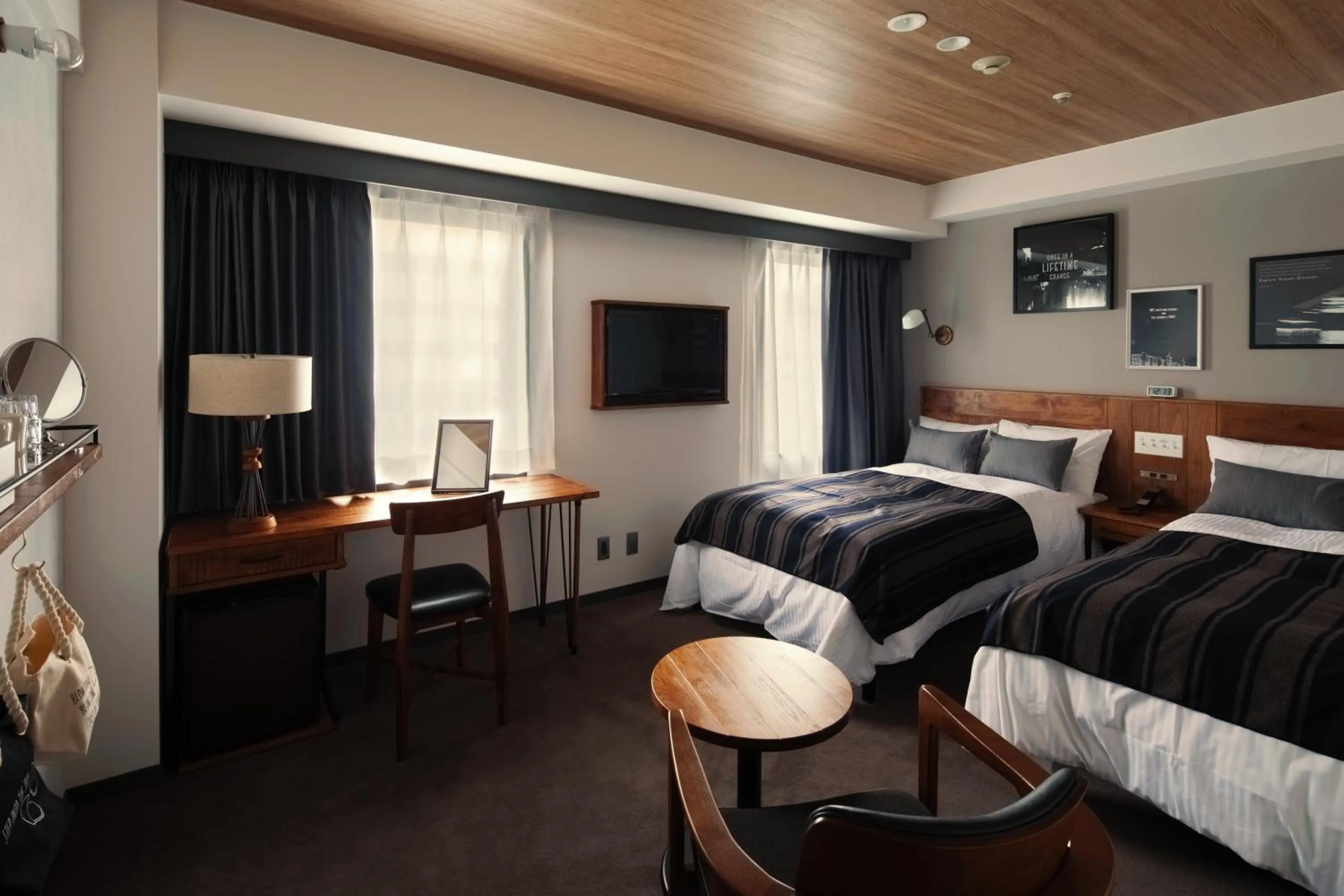 Photo of the whole room, Bed in Hotel The Knot Yokohama