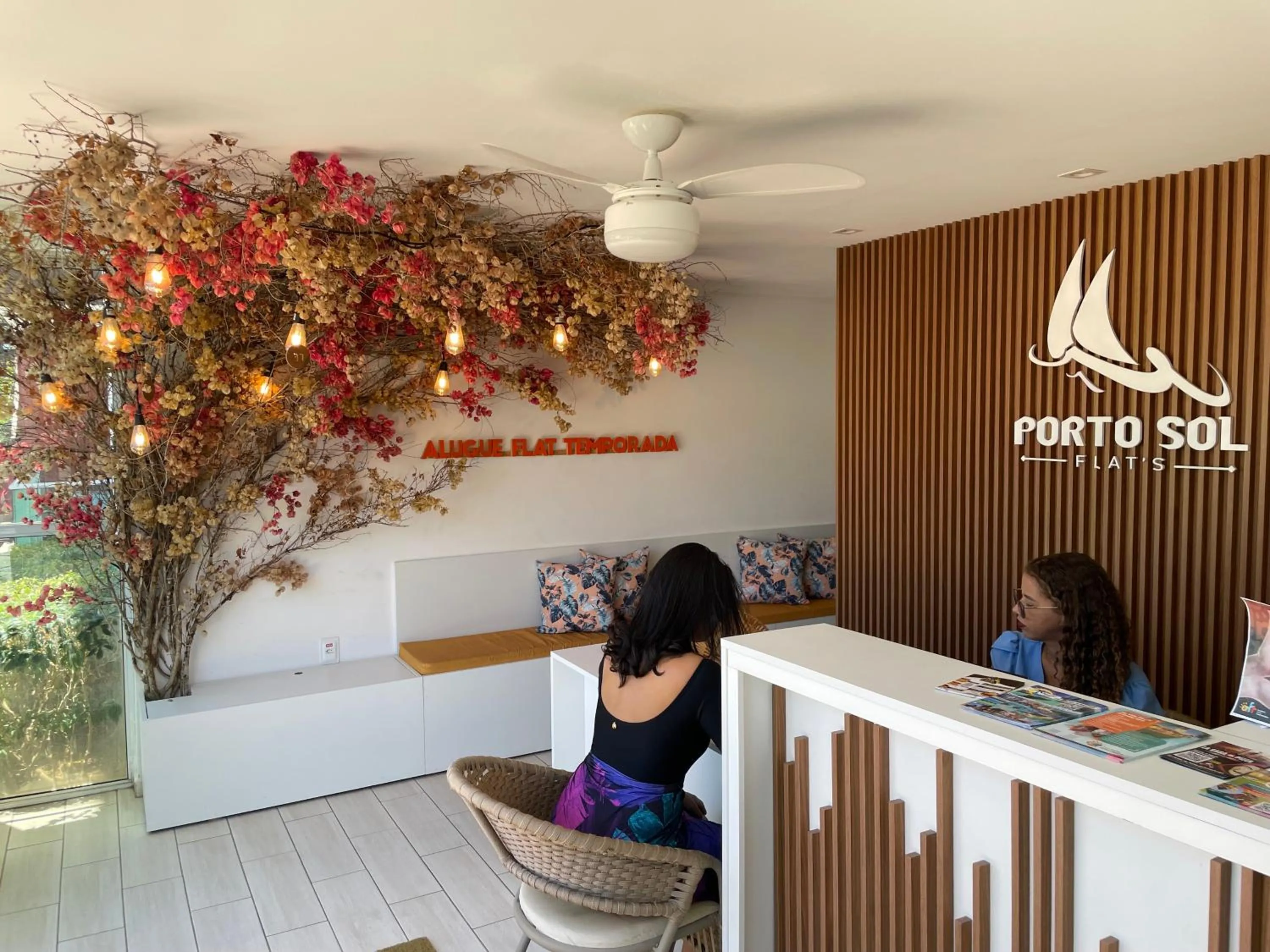 Lobby or reception in Porto Sol by AFT - PORTO DE GALINHAS