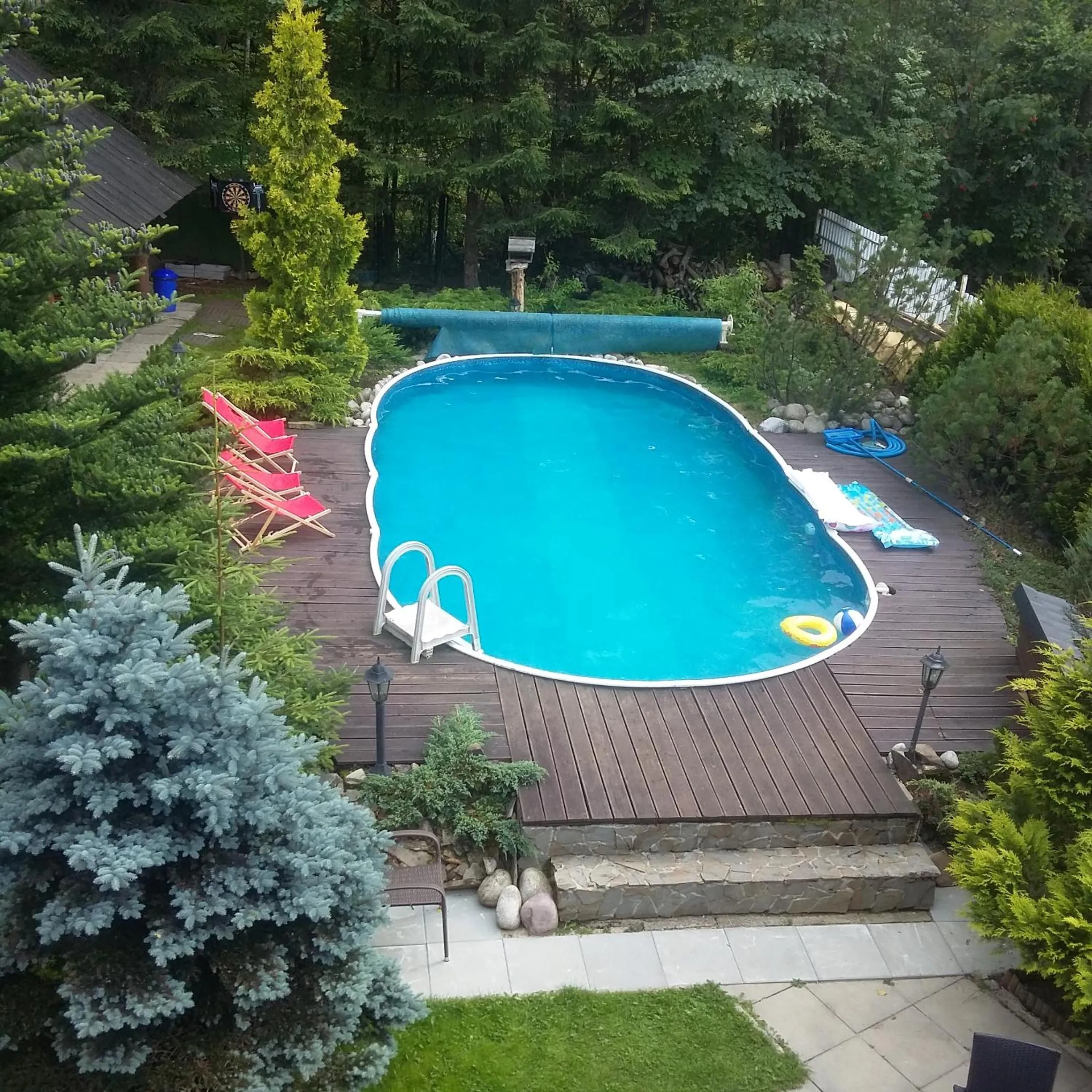 Swimming pool in Willa Limba