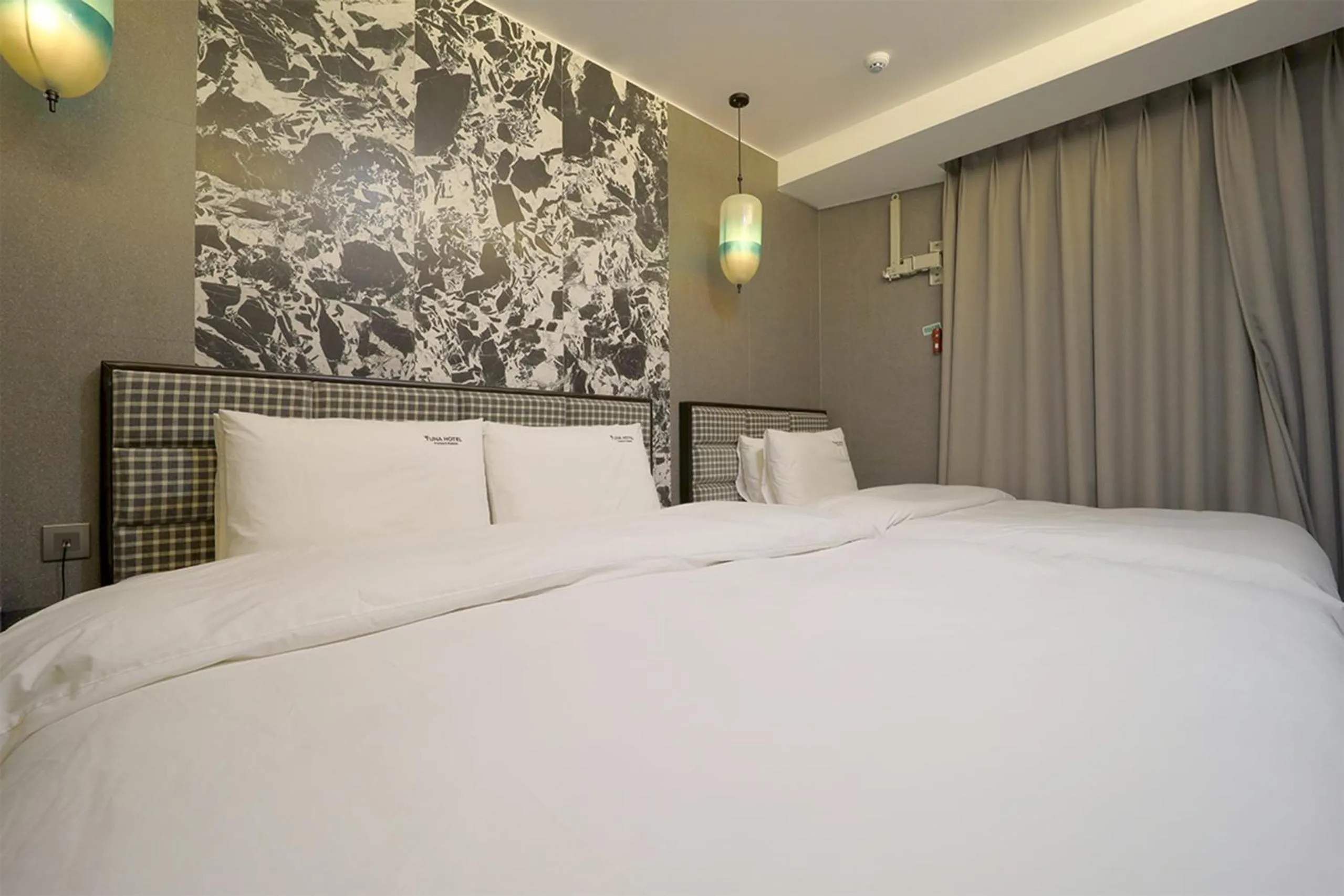 Bed in HOTEL YUNA Business