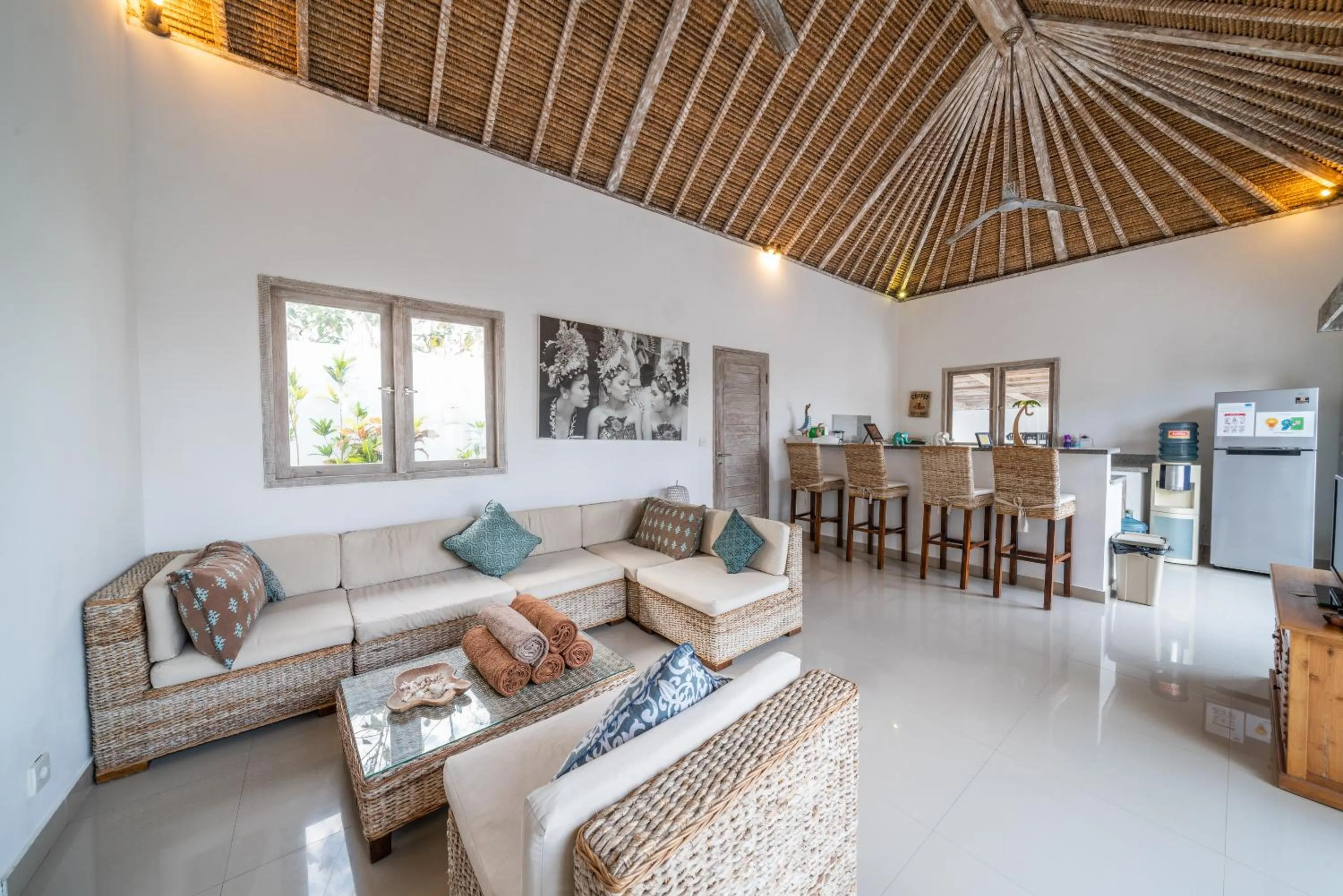 Living room in Villa Bali Paradis
