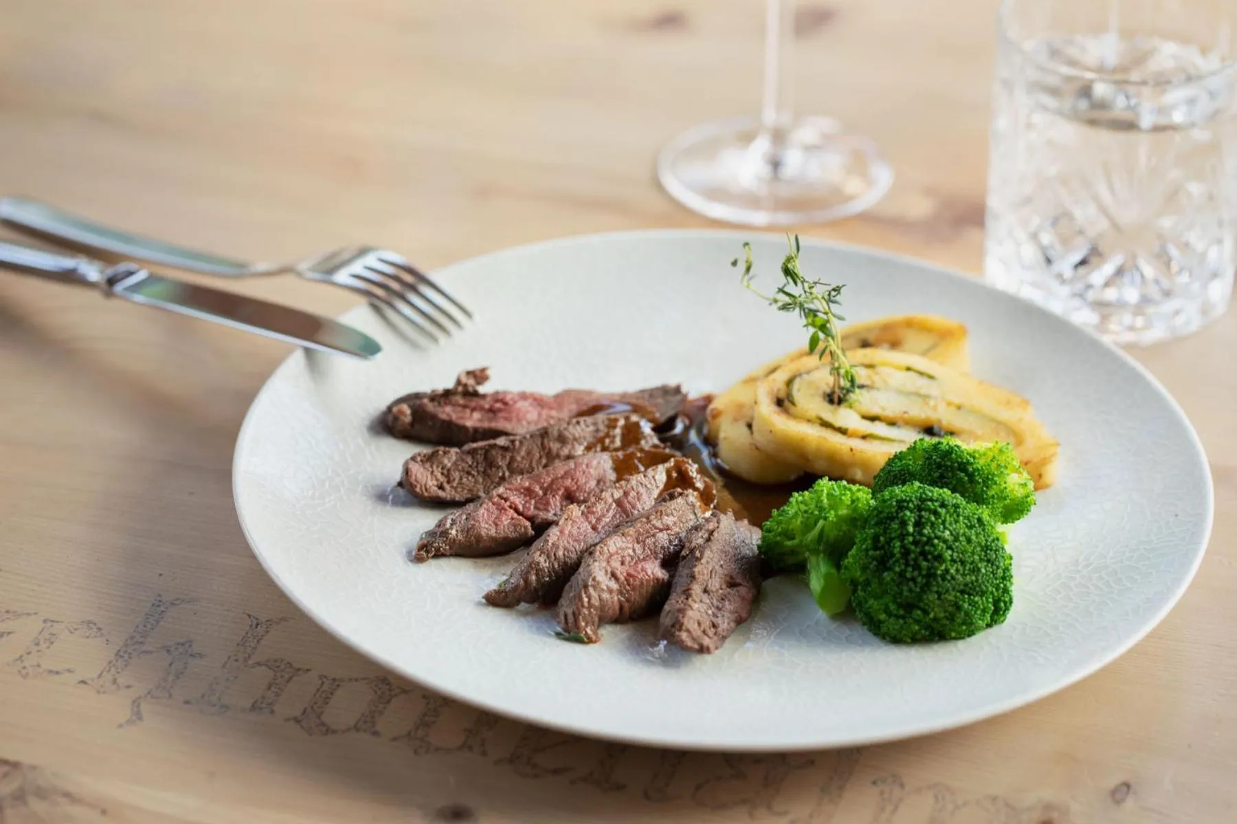 Food and drinks in Berggasthaus Höllensteinhütte