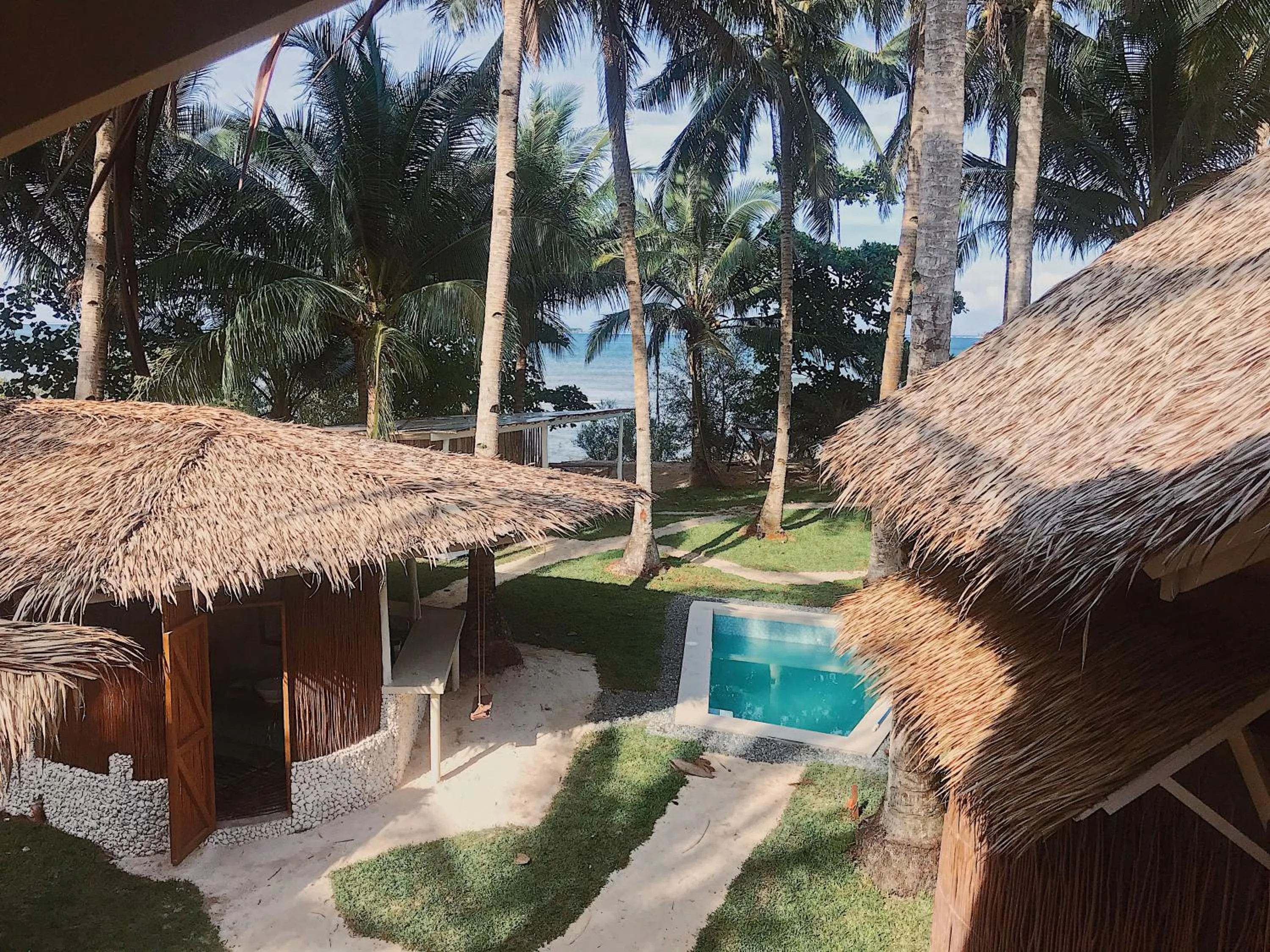 Garden view in Punta Punta Surf Retreat