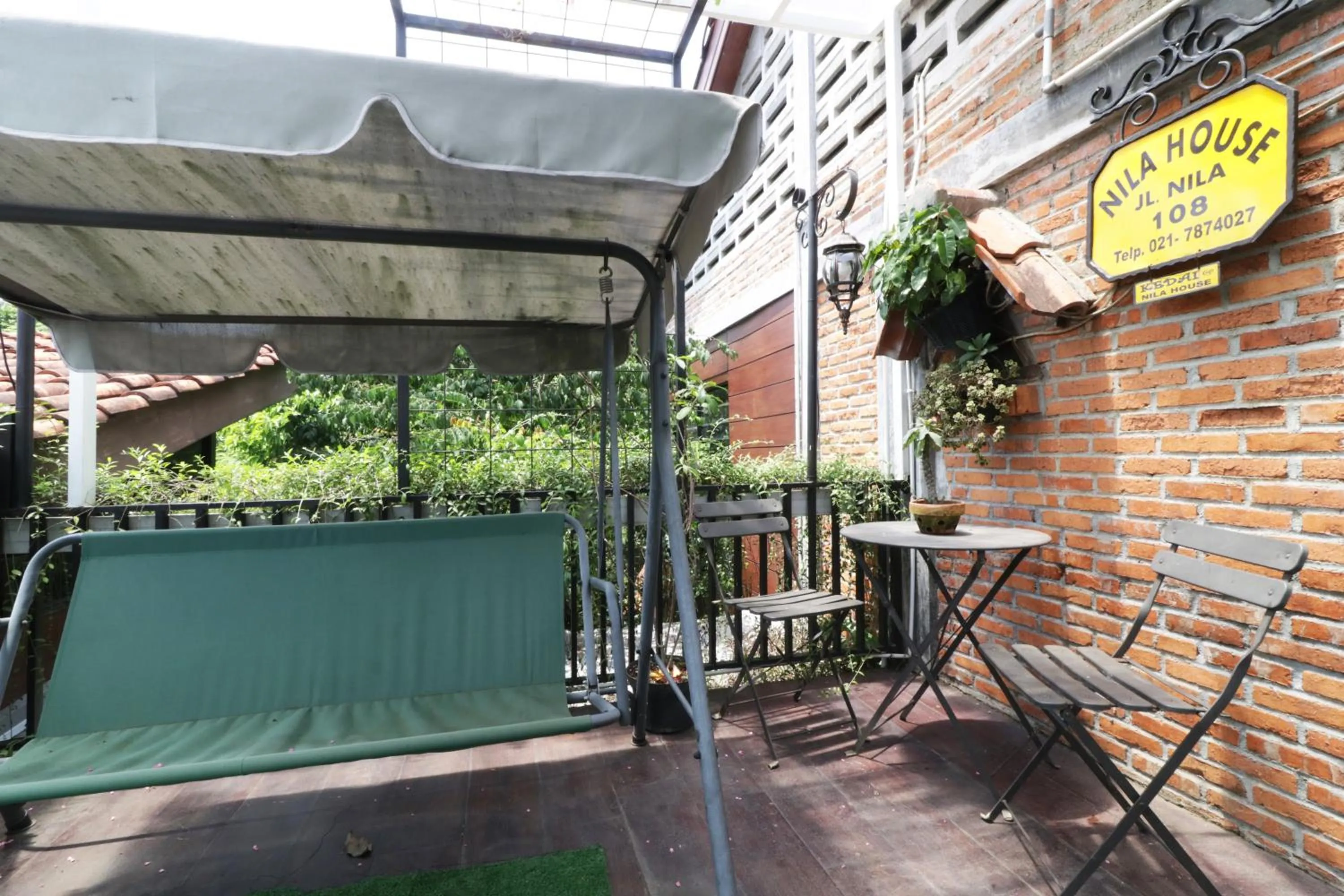 Patio in NILA HOUSE, Sharia Family Home Stay