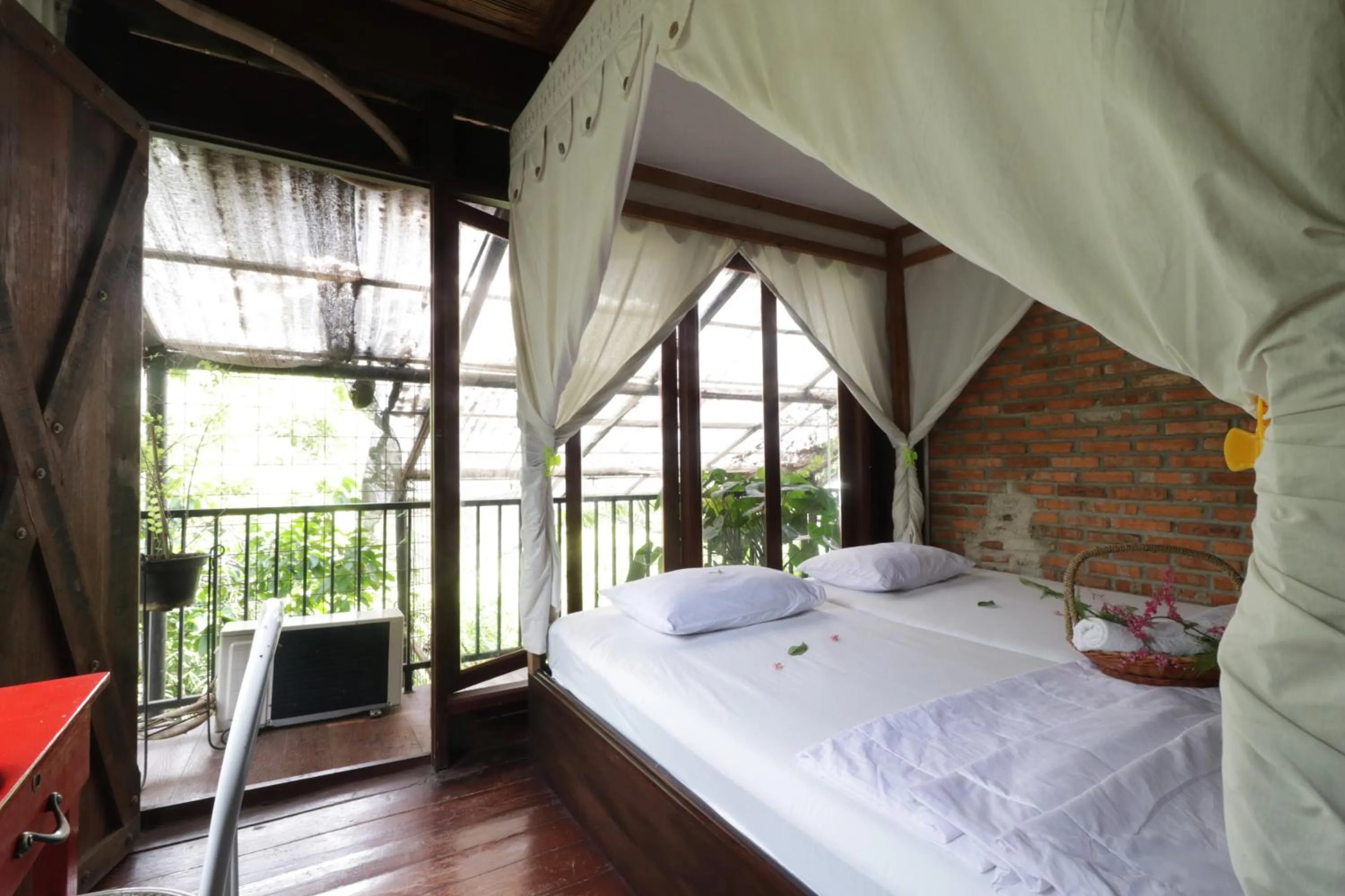 Bathroom, Bed in NILA HOUSE, Sharia Family Home Stay