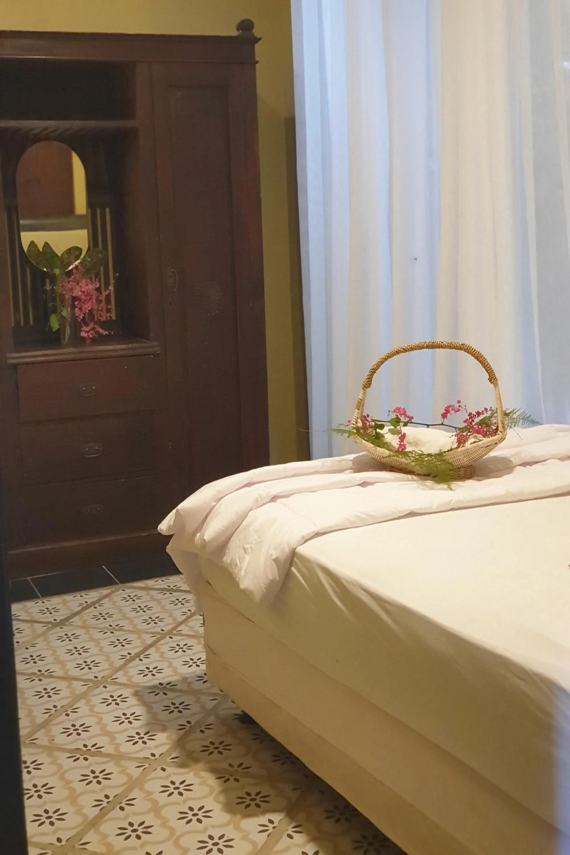 Bed in NILA HOUSE, Sharia Family Home Stay