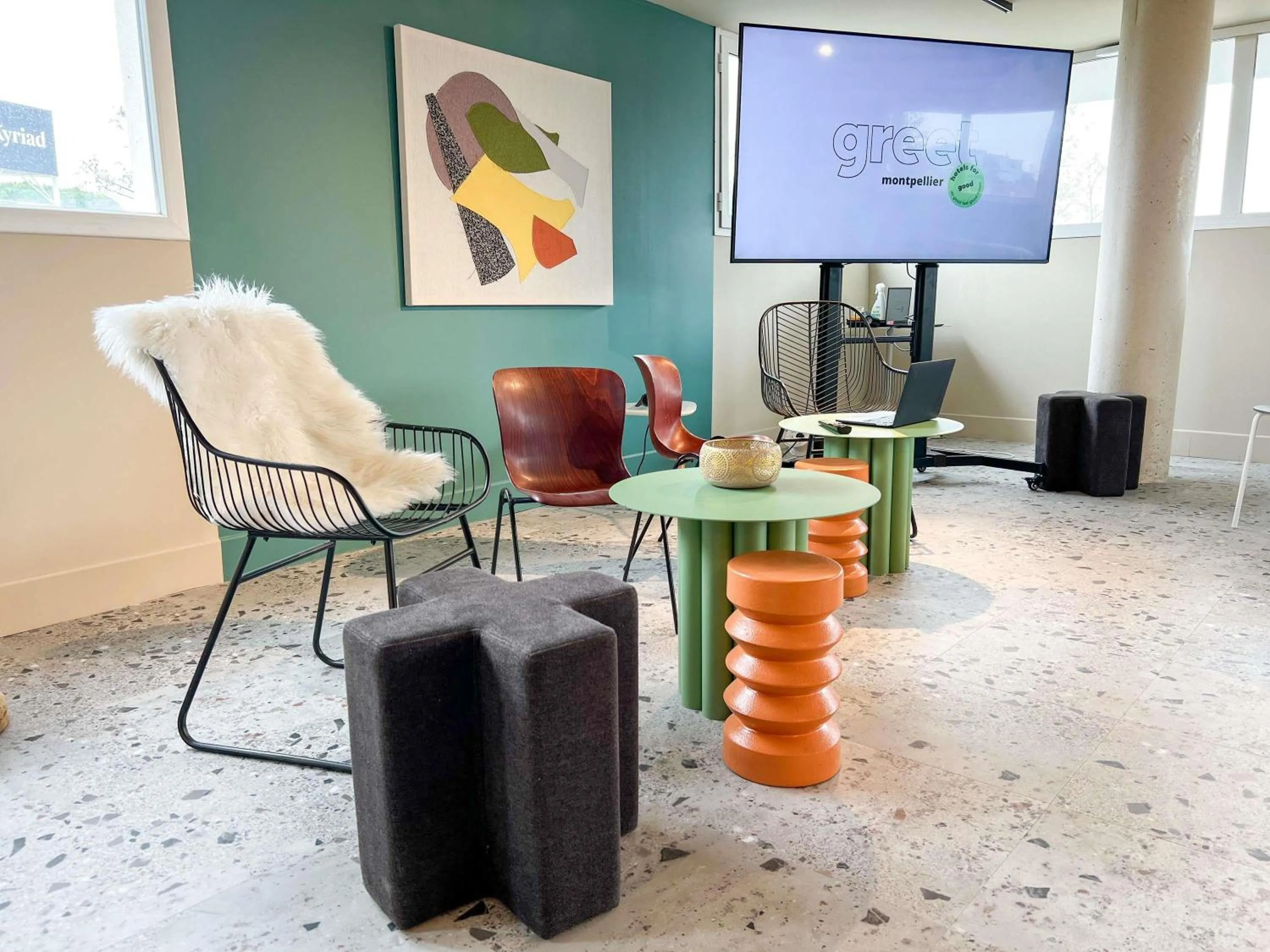 Meeting/conference room in Greet hôtel Montpellier Aéroport Parc des Expos