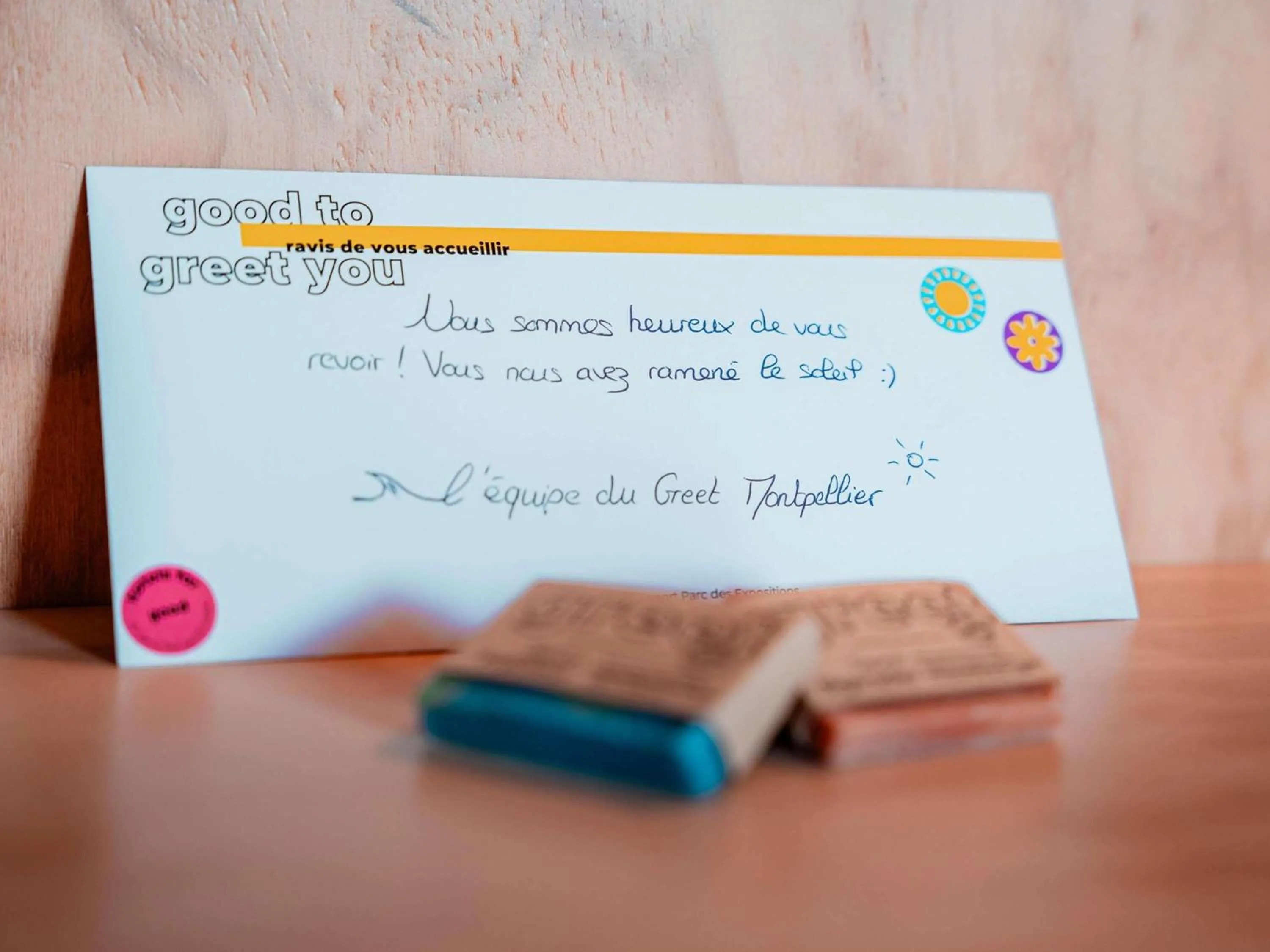 Bedroom in Greet hôtel Montpellier Aéroport Parc des Expos