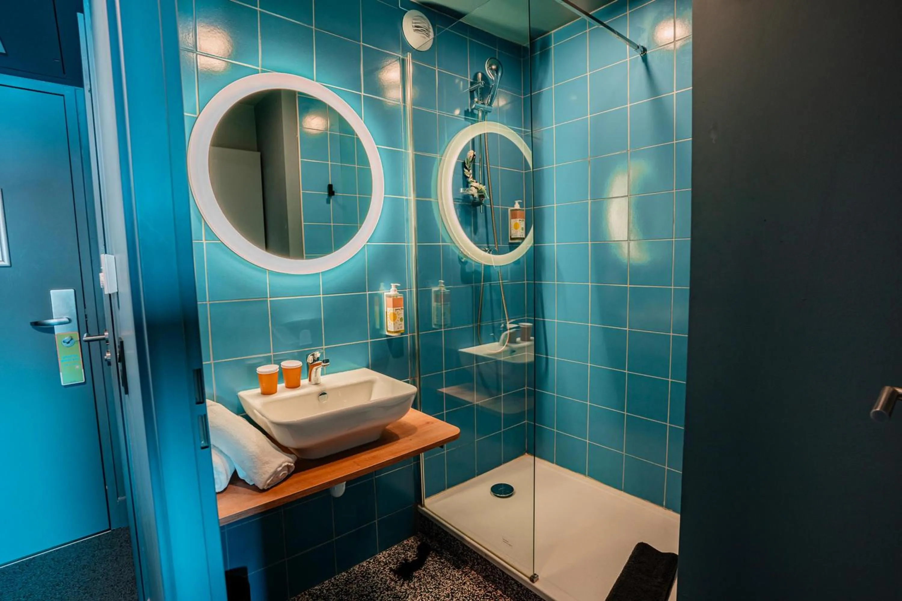 Bathroom in Greet hôtel Montpellier Aéroport Parc des Expos