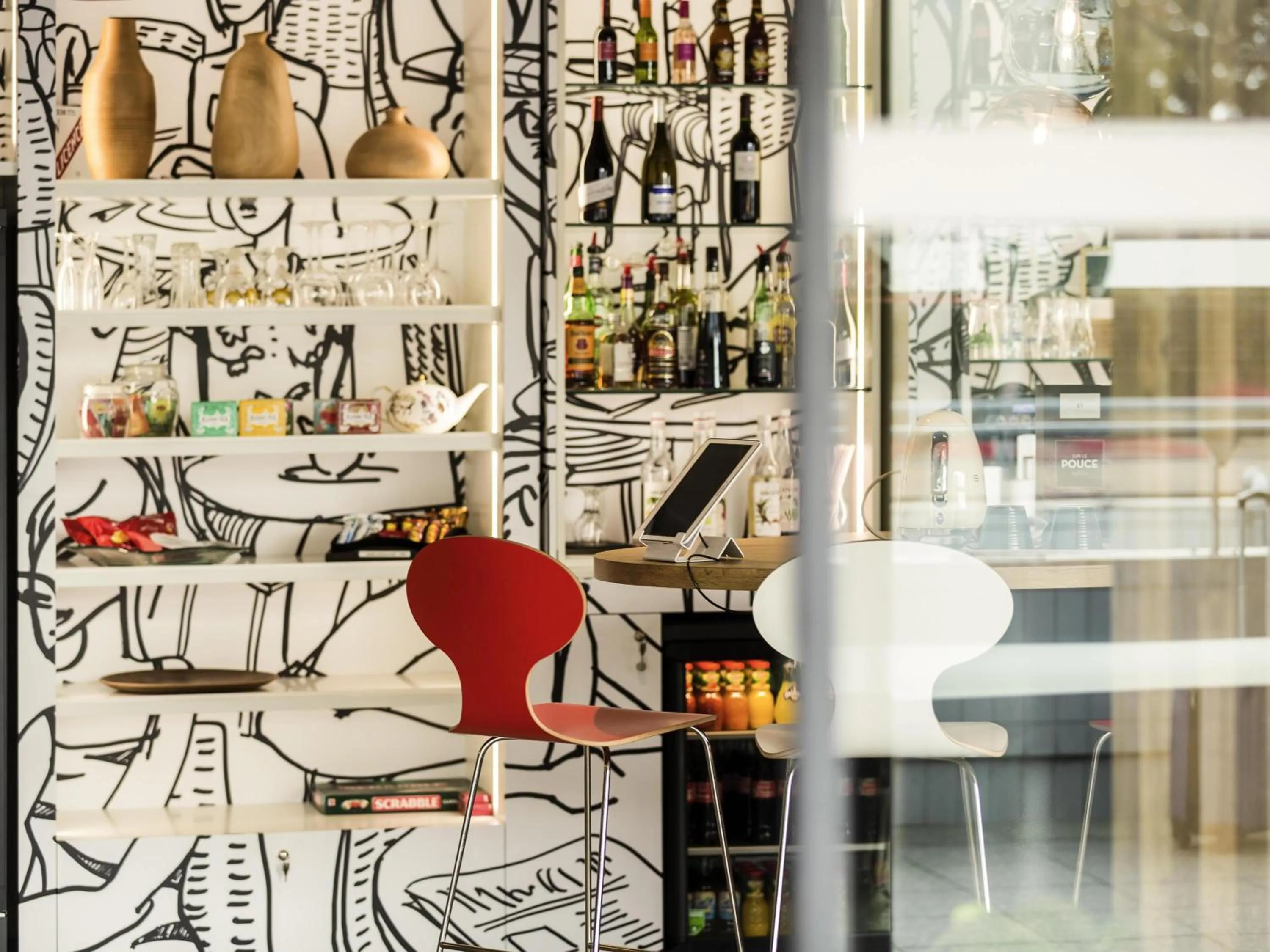 Lounge or bar in Hotel ibis Rennes Centre Gare Sud