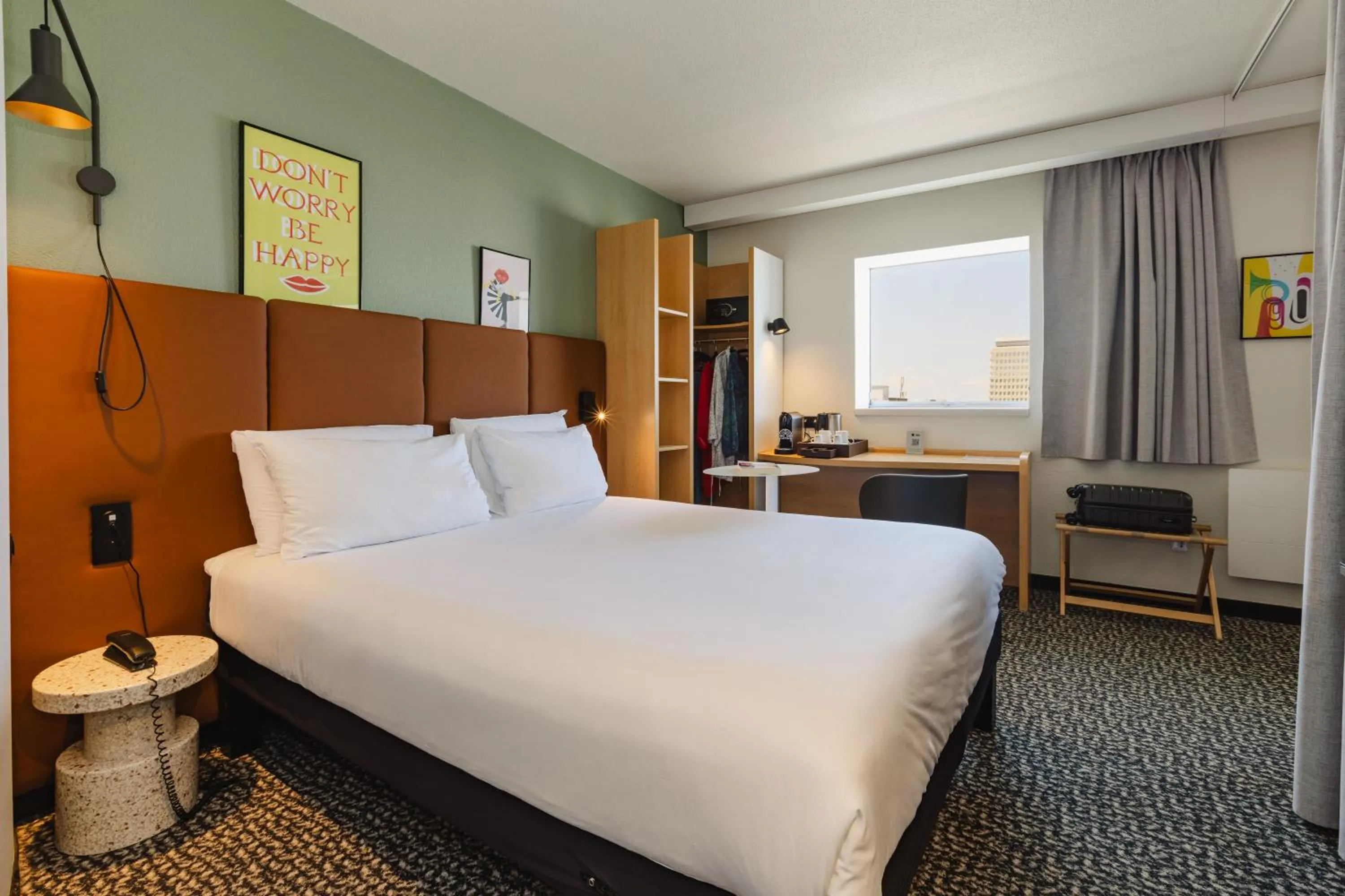 Bed in Hotel ibis Rennes Centre Gare Sud