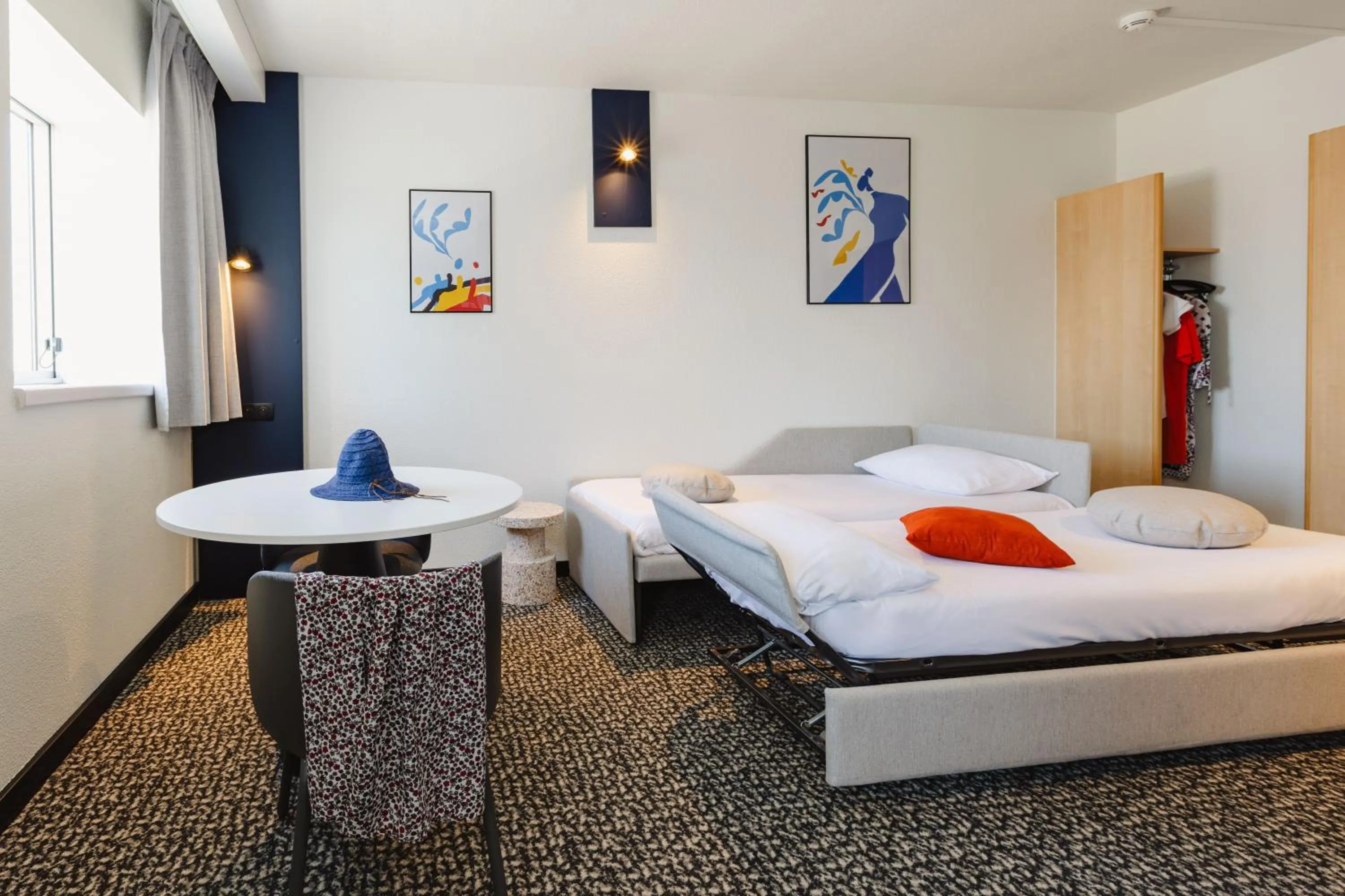 Bed in Hotel ibis Rennes Centre Gare Sud