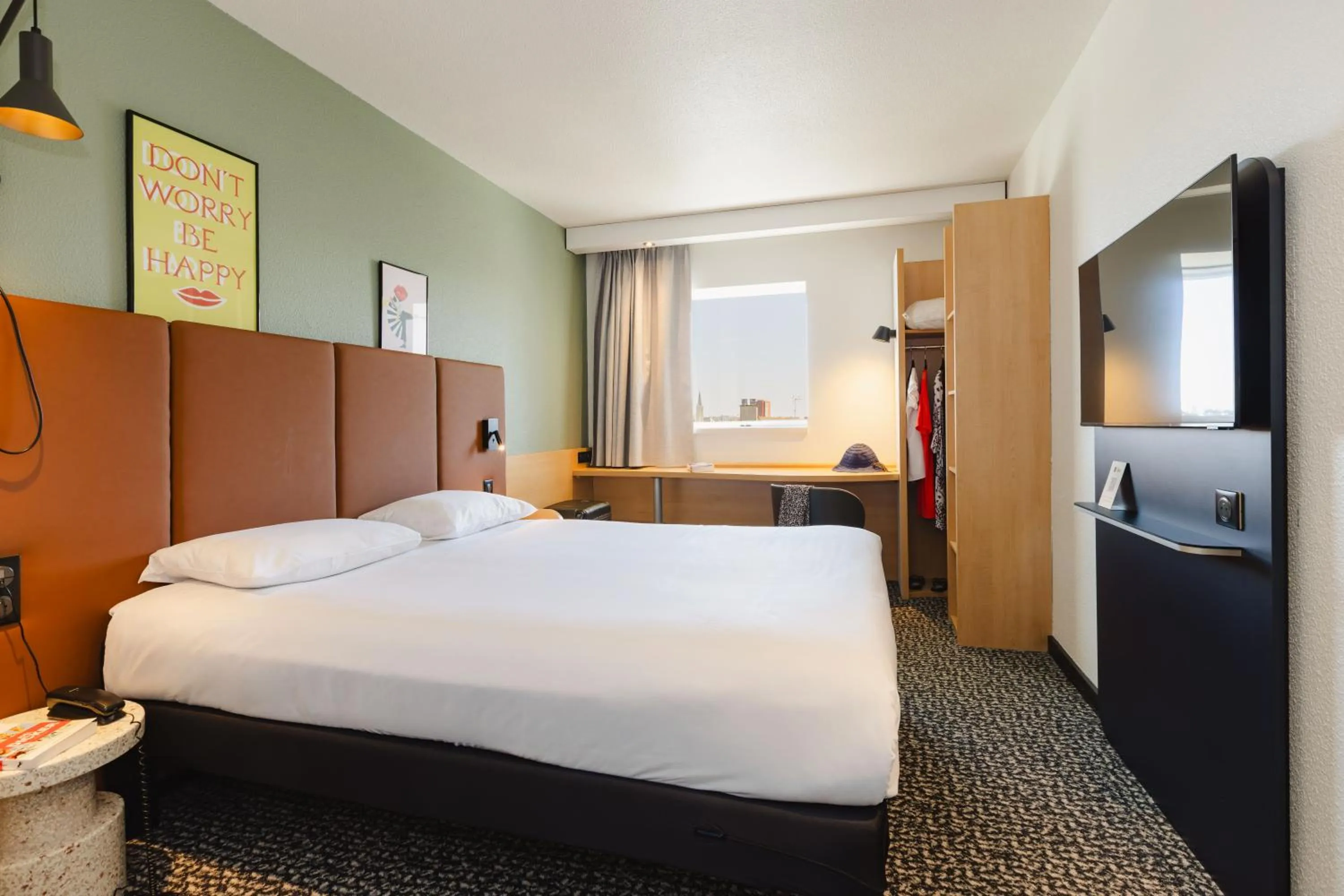 Bed in Hotel ibis Rennes Centre Gare Sud