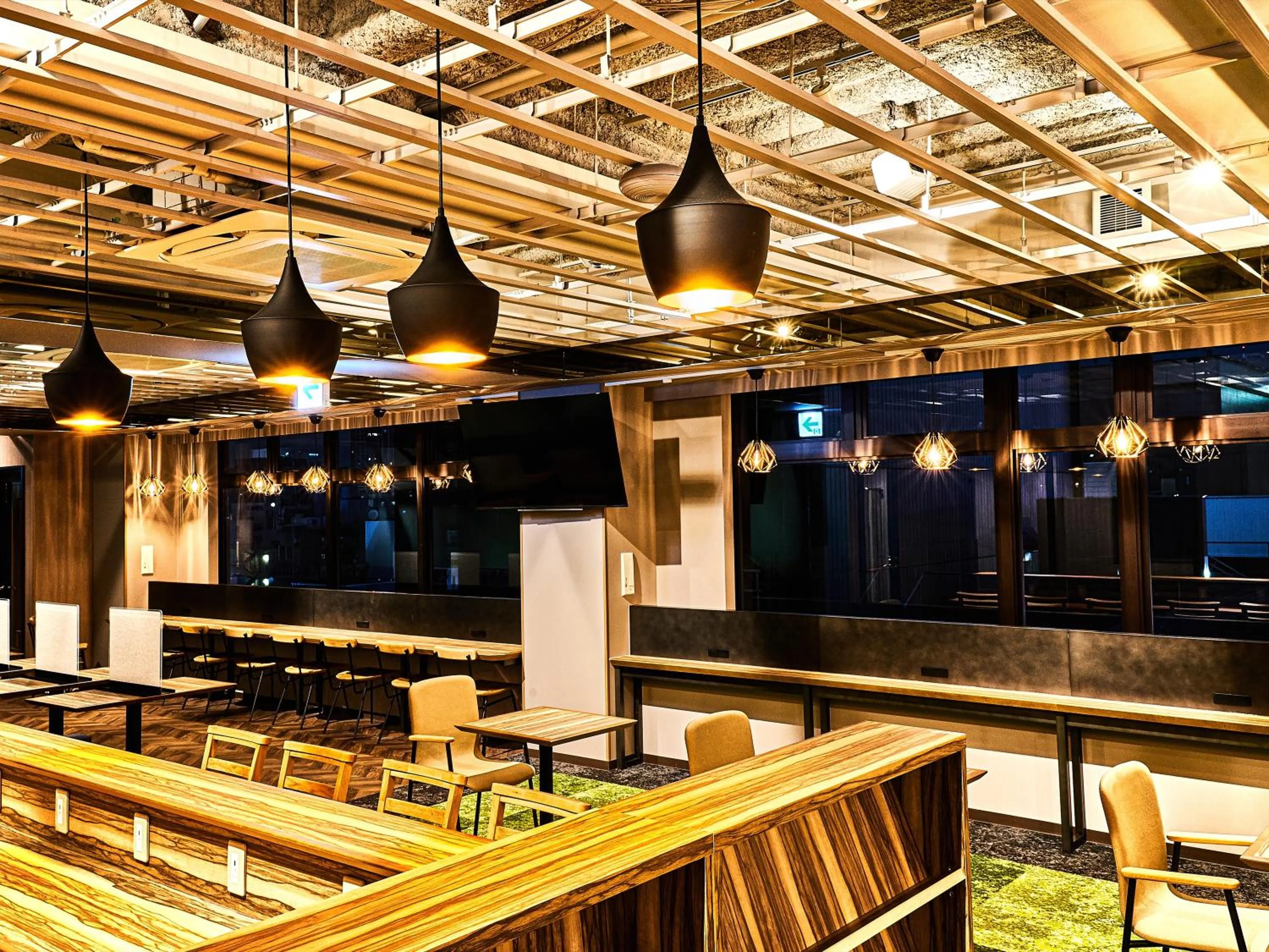 Lounge or bar in Anshin Oyado Woman&Man Nagoya Sakae