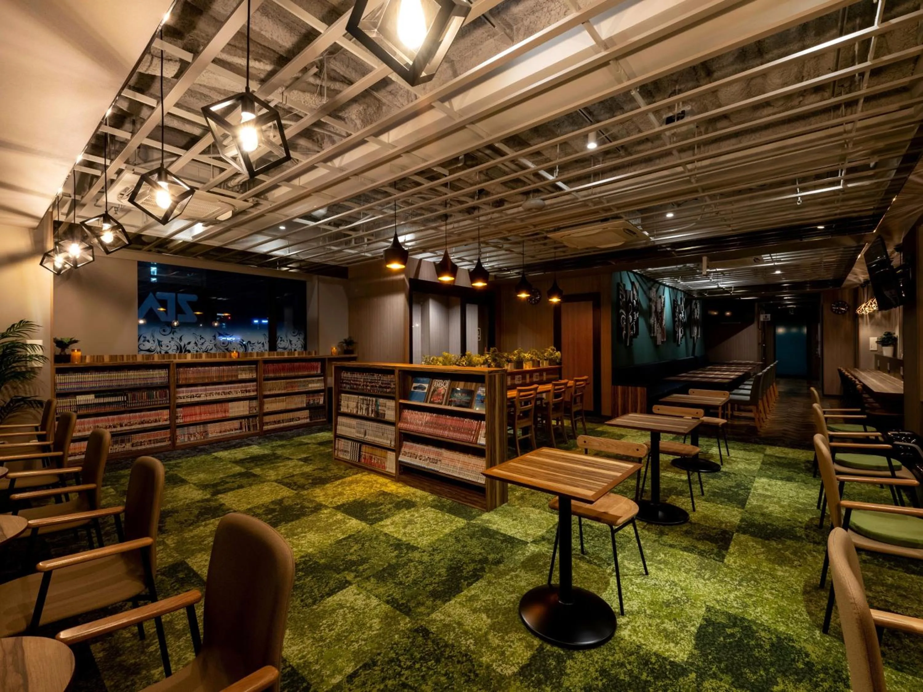Communal lounge/ TV room in 2025 RENEWAL OPEN Anshin oyado Nagoya Man & Woman Sakae Station