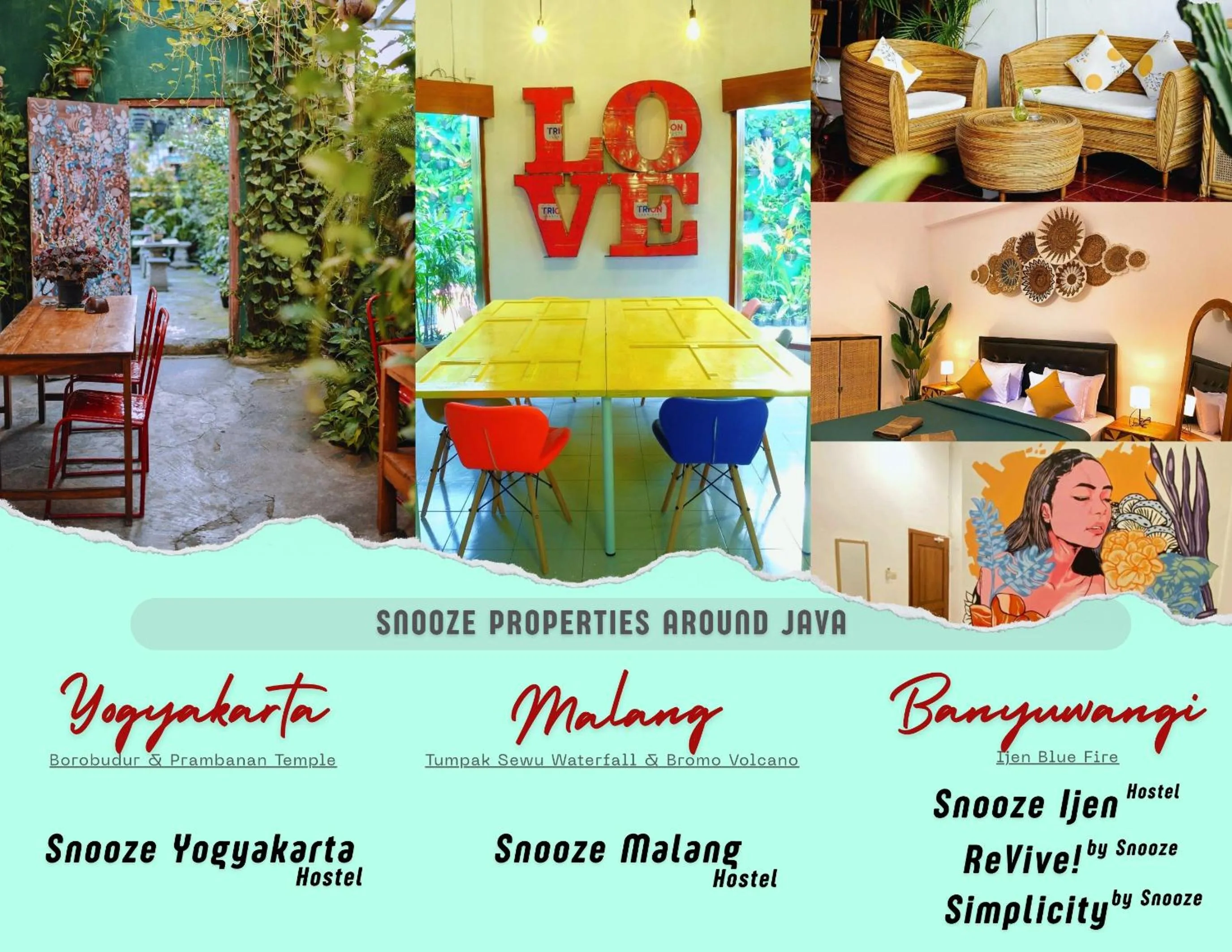 Property logo or sign in Snooze Ijen