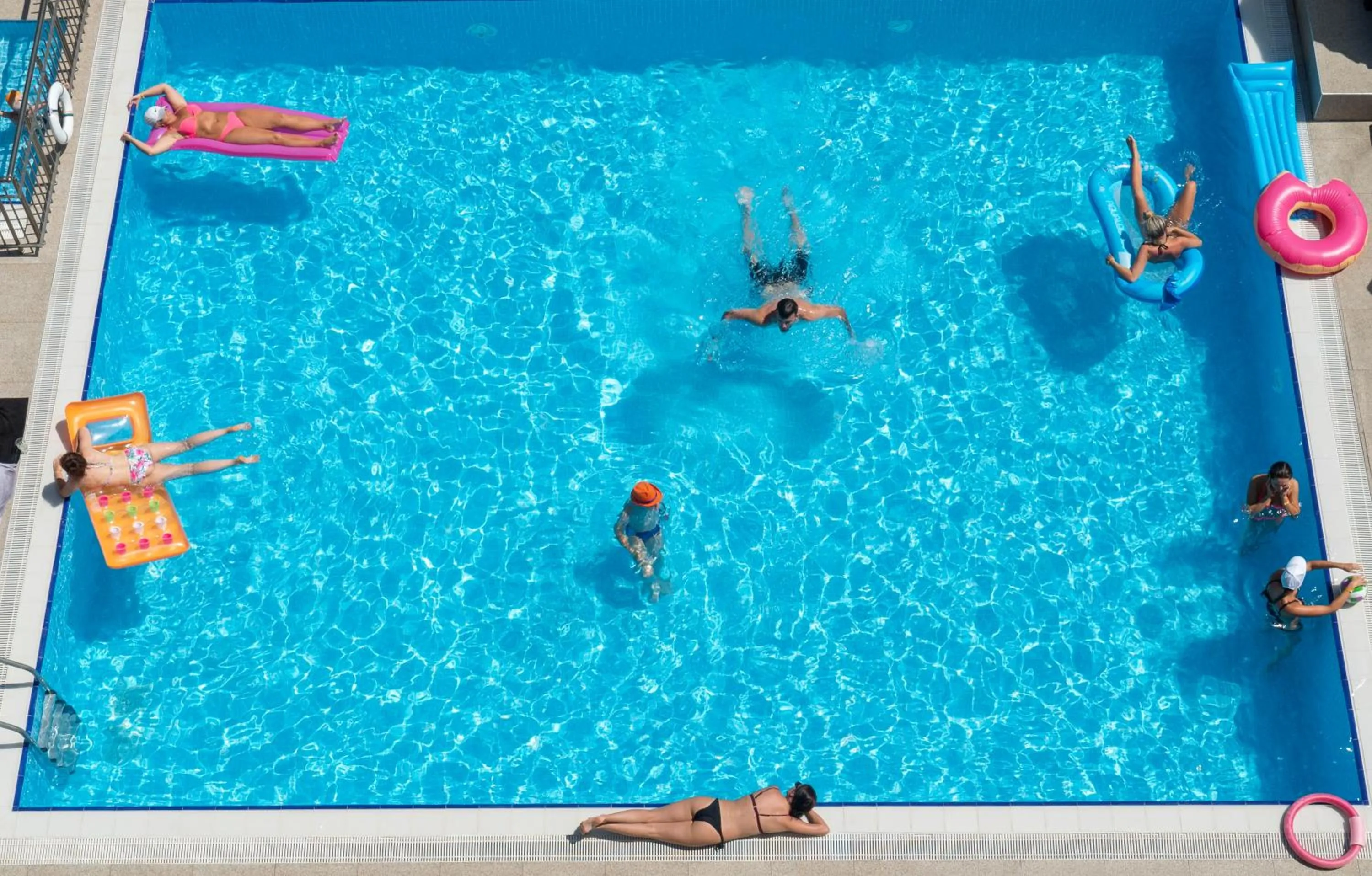 Swimming pool in Kleopatra Life Hotel