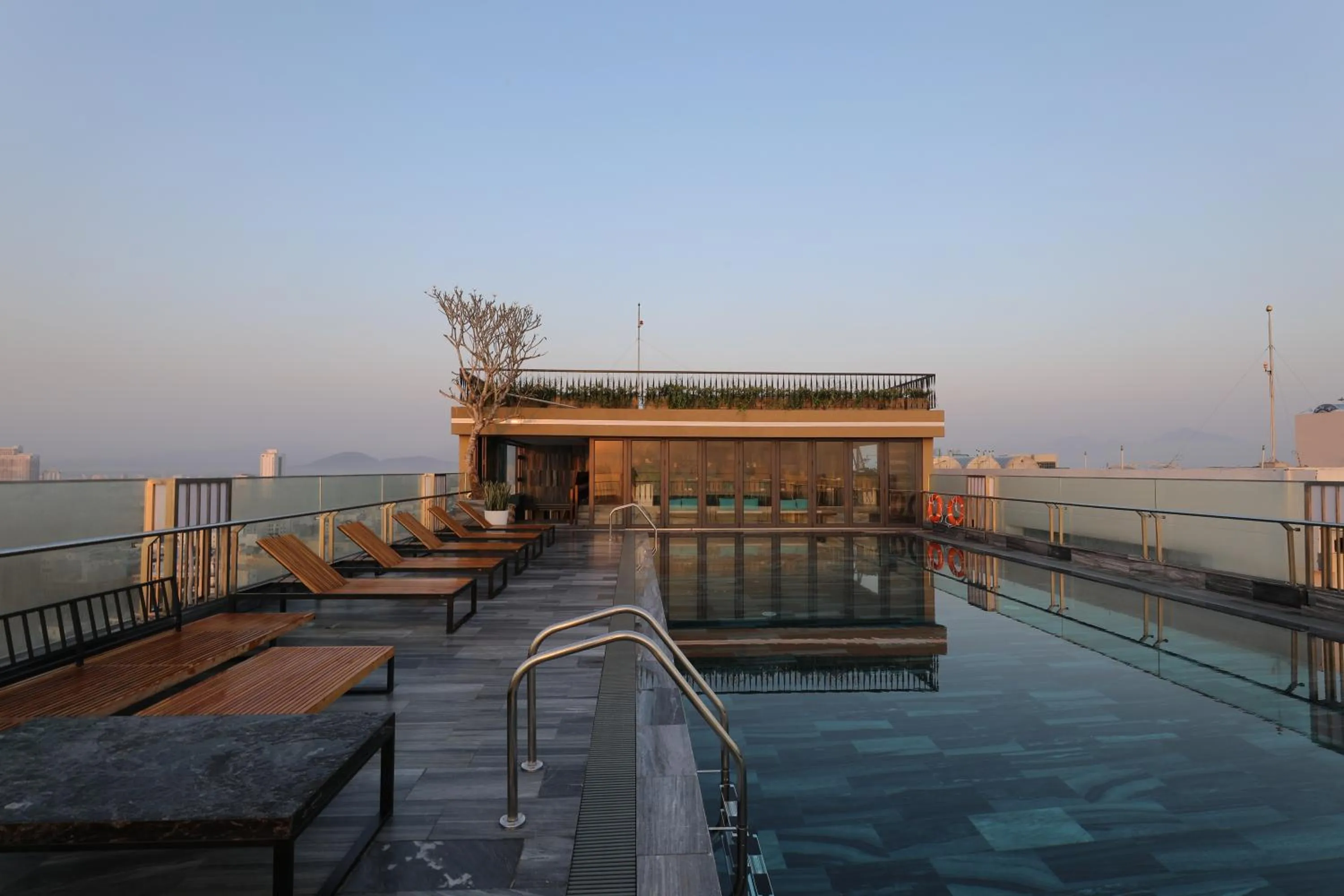 Swimming pool in Minh Toan SAFI Ocean Hotel