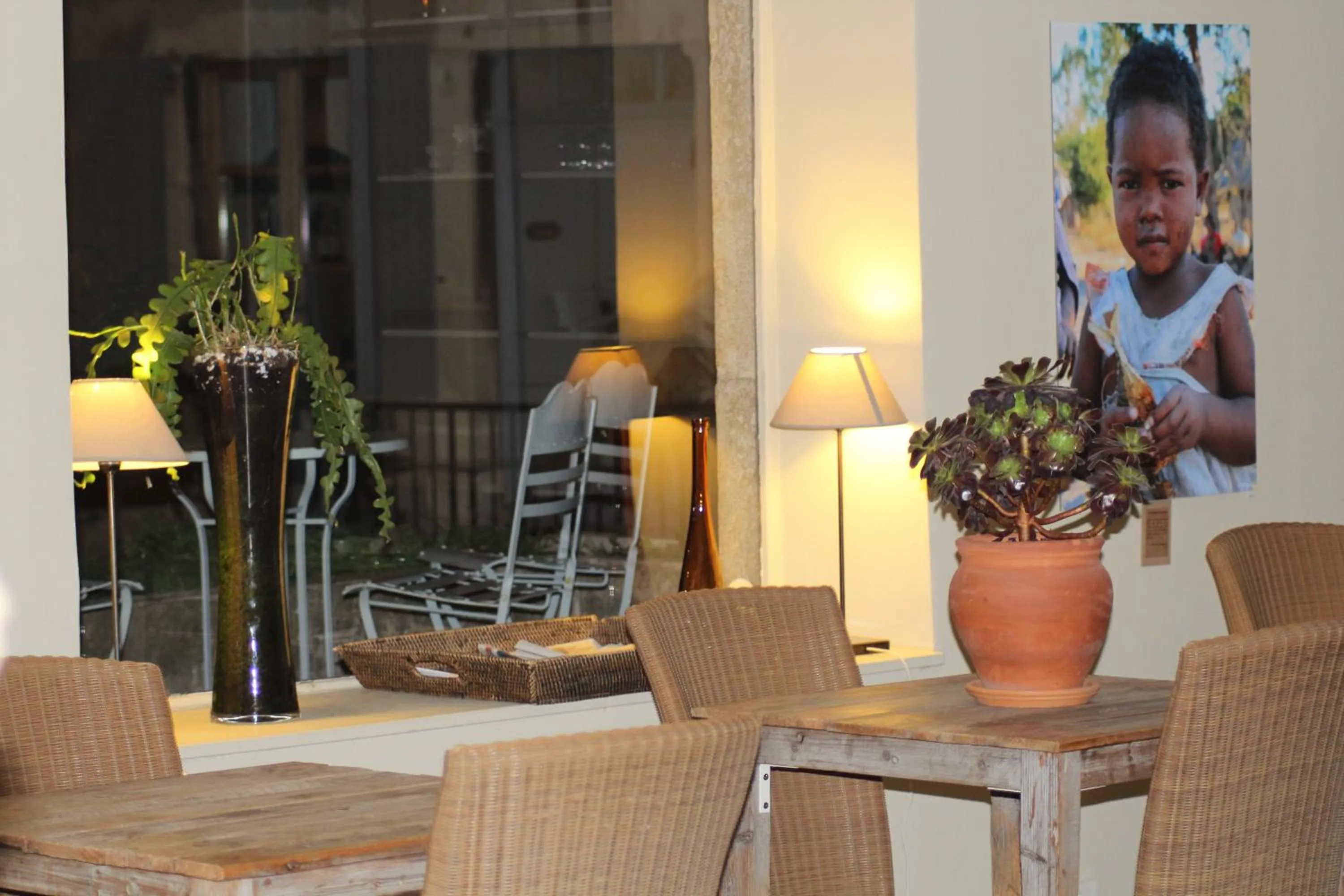 Decorative detail in Hôtel de Mirmande