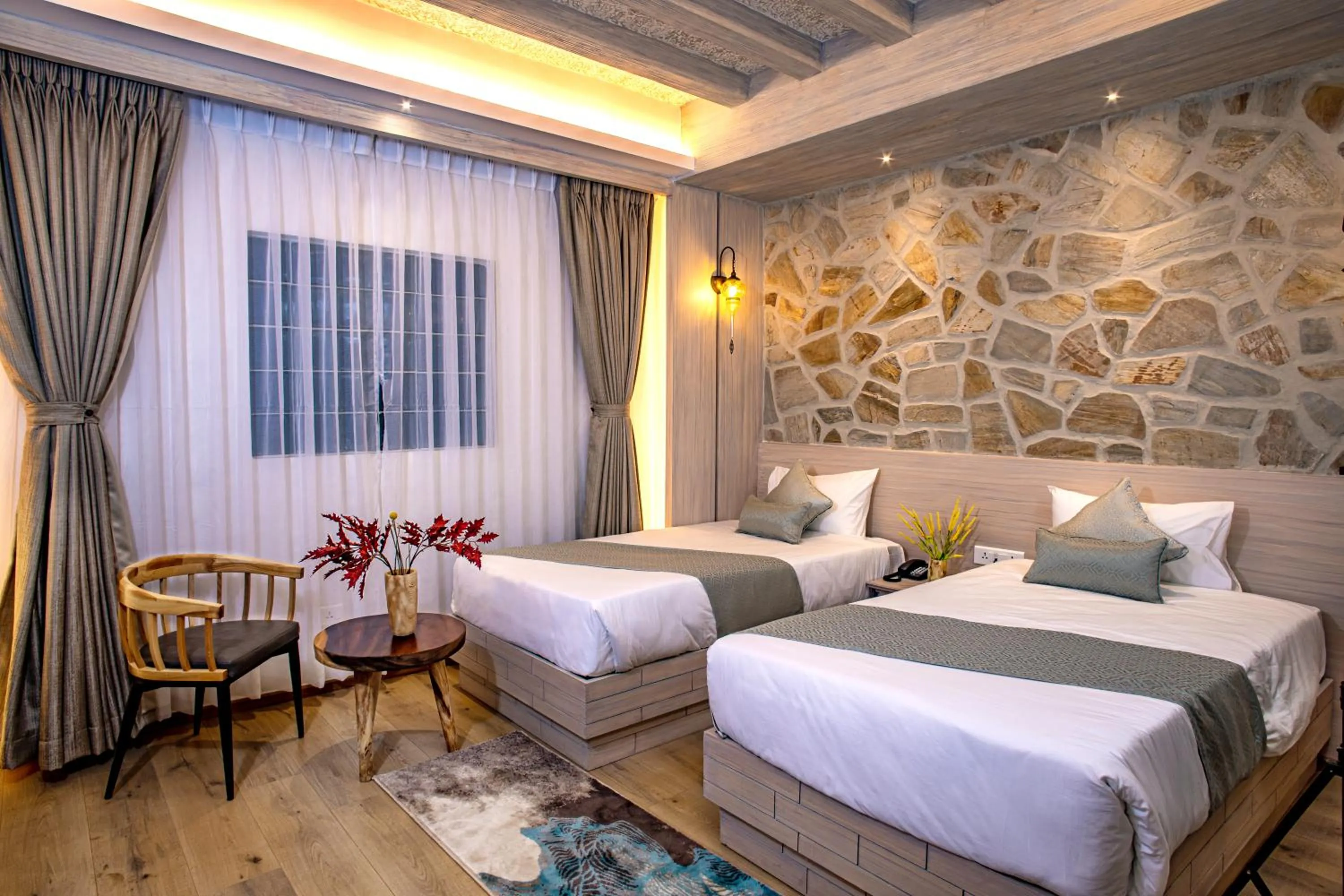 Deluxe Double or Twin Room - 15% off on Food and Beverage and Sauna and Steam in Arushi Boutique Hotel