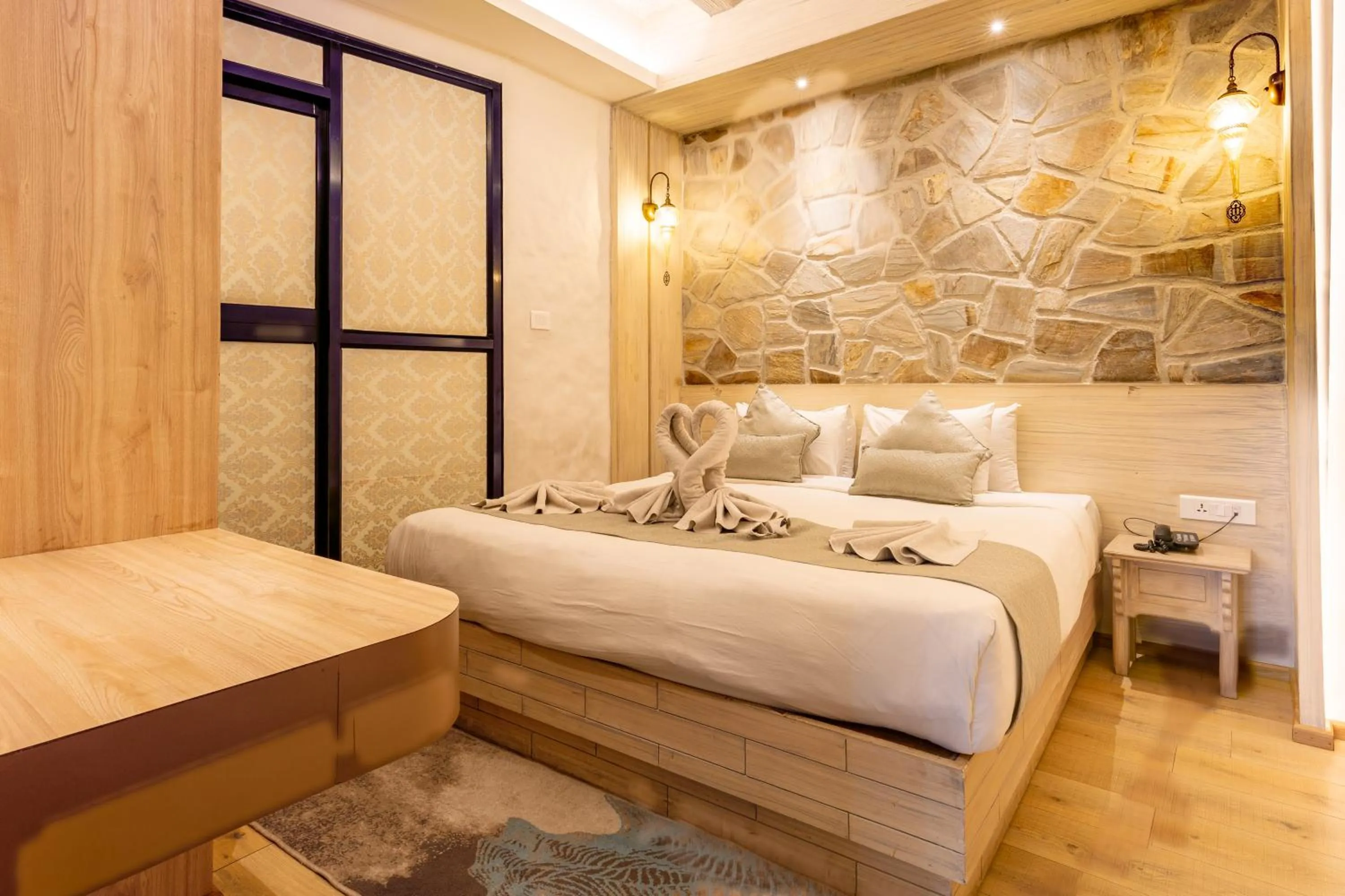 room service, Bed in Arushi Boutique Hotel