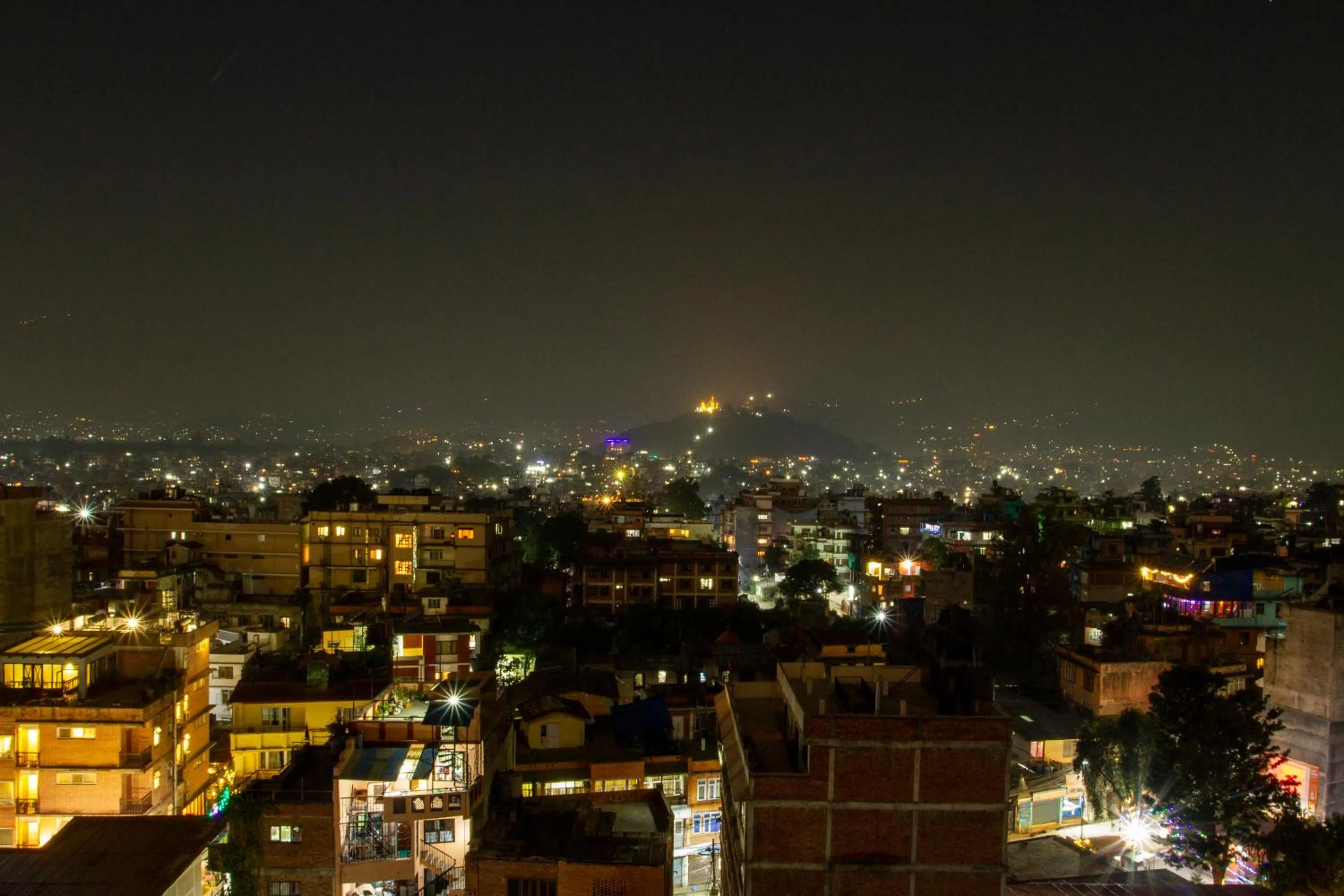 City view in Arushi Boutique Hotel