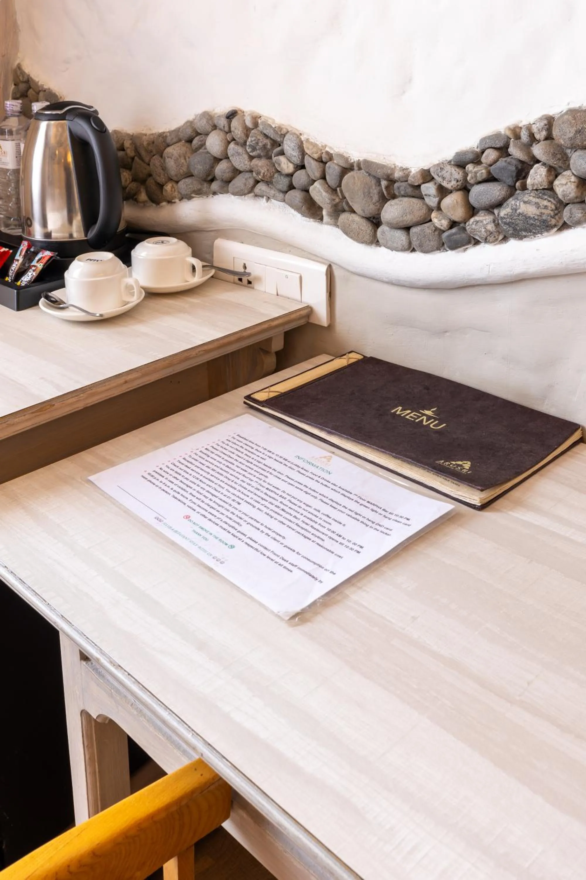 room service in Arushi Boutique Hotel