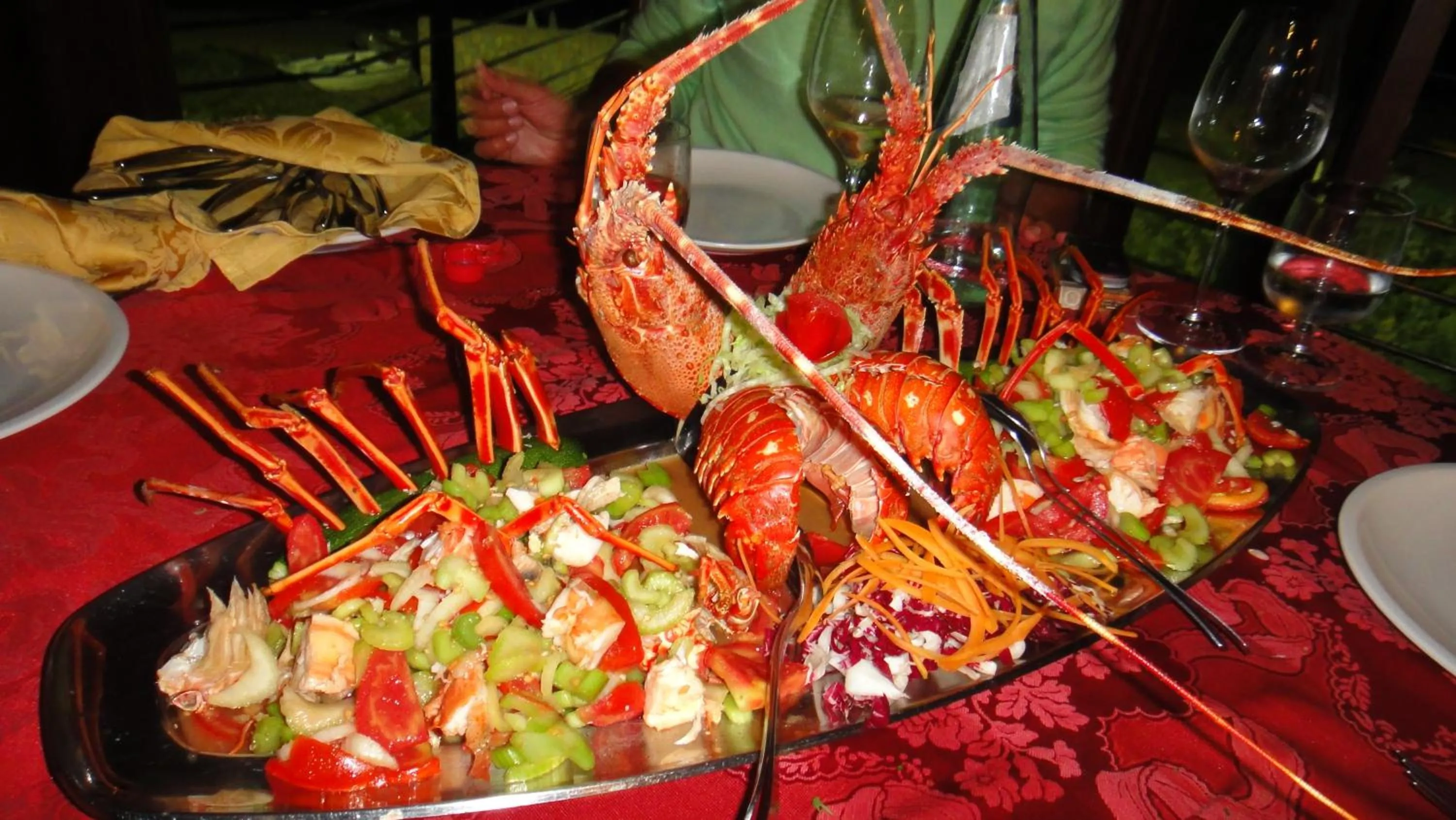 Food in Hotel Corsaro Nero