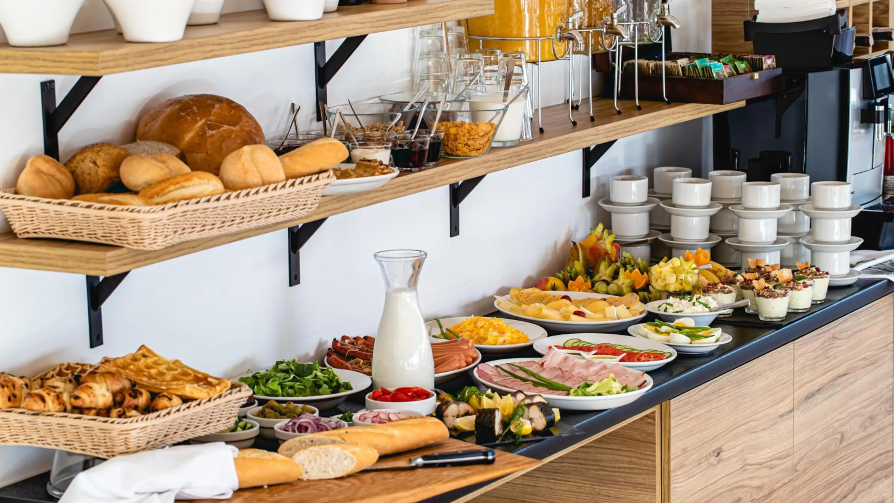 Buffet breakfast in Hotel Termalny