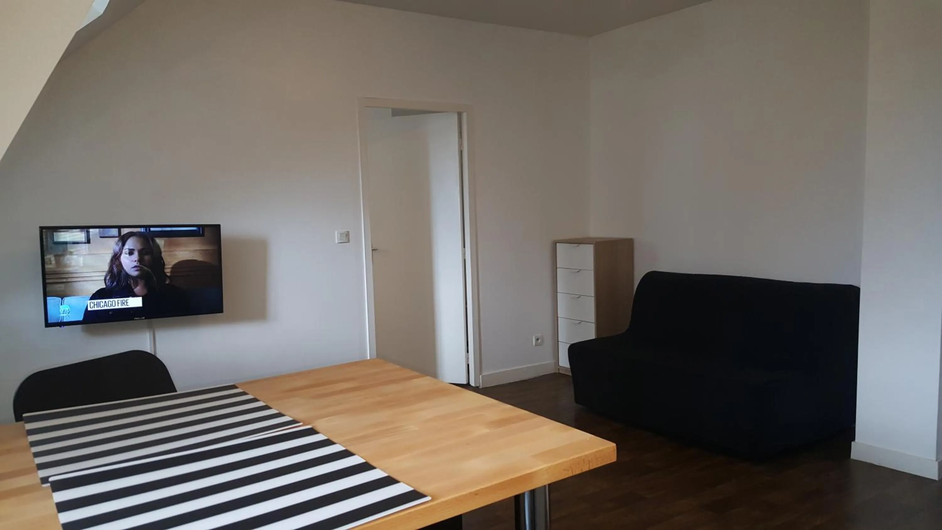 Living room in Au Pigeon Blanc