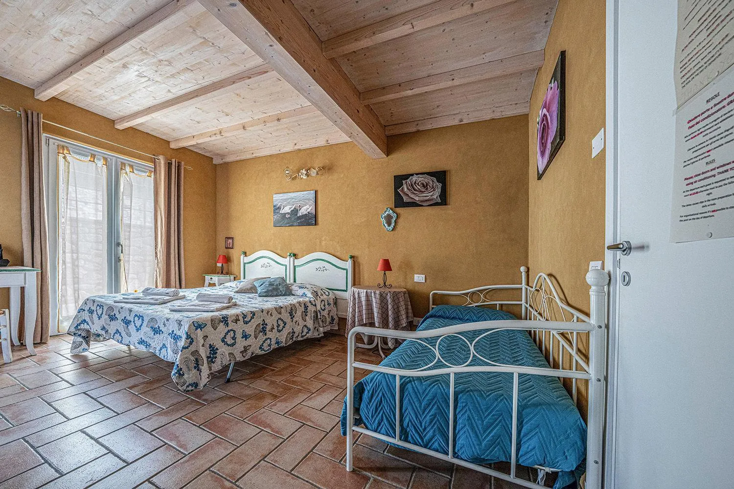 Bed in B&B Al Cristo