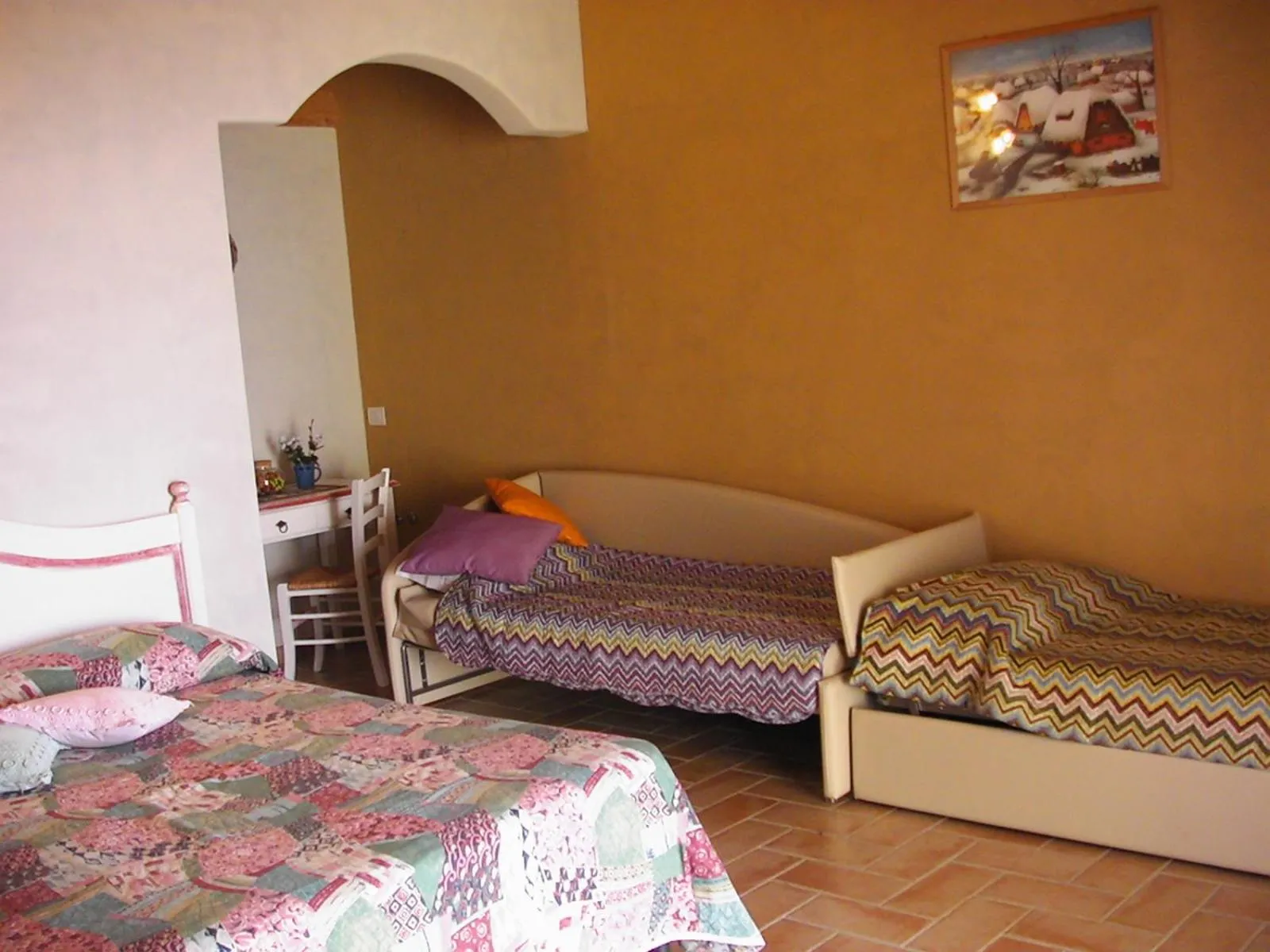 Bed in B&B Al Cristo