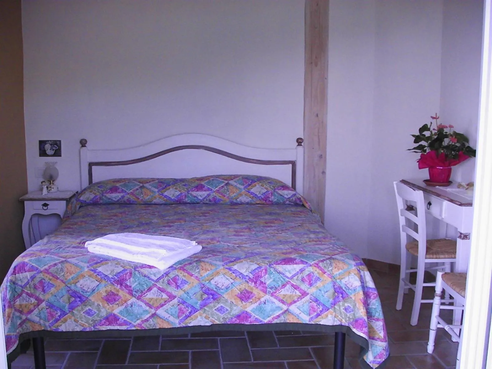 Bed in B&B Al Cristo