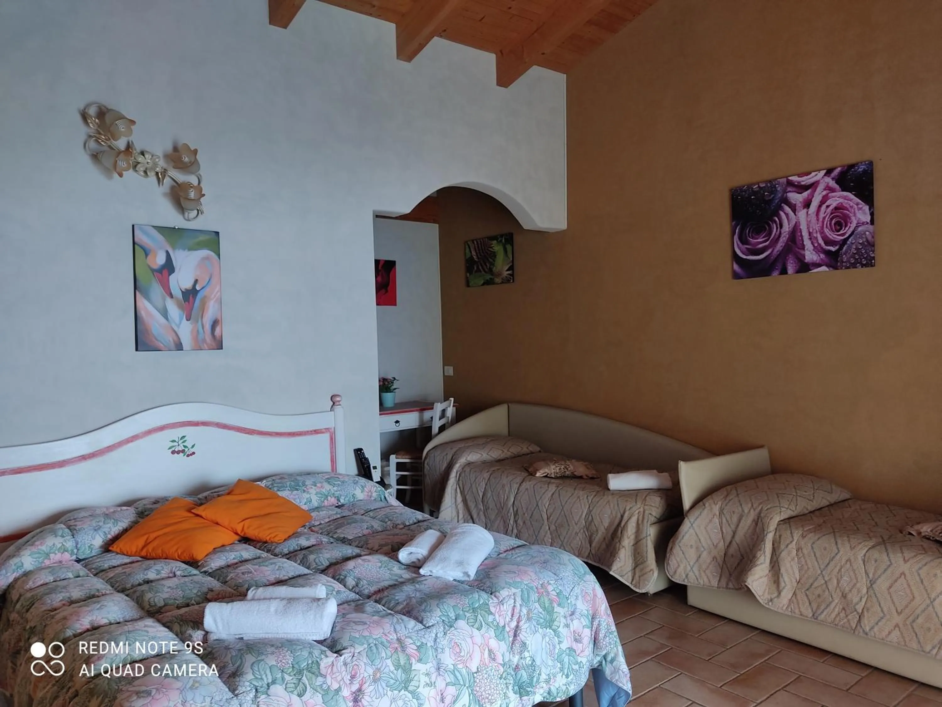 Bed in B&B Al Cristo