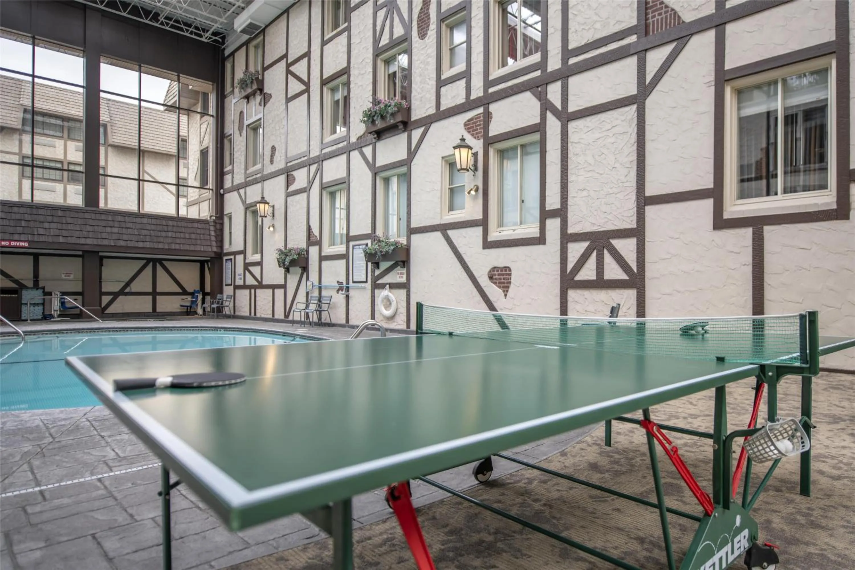 Pool view in Best Western Plus The Normandy Inn & Suites