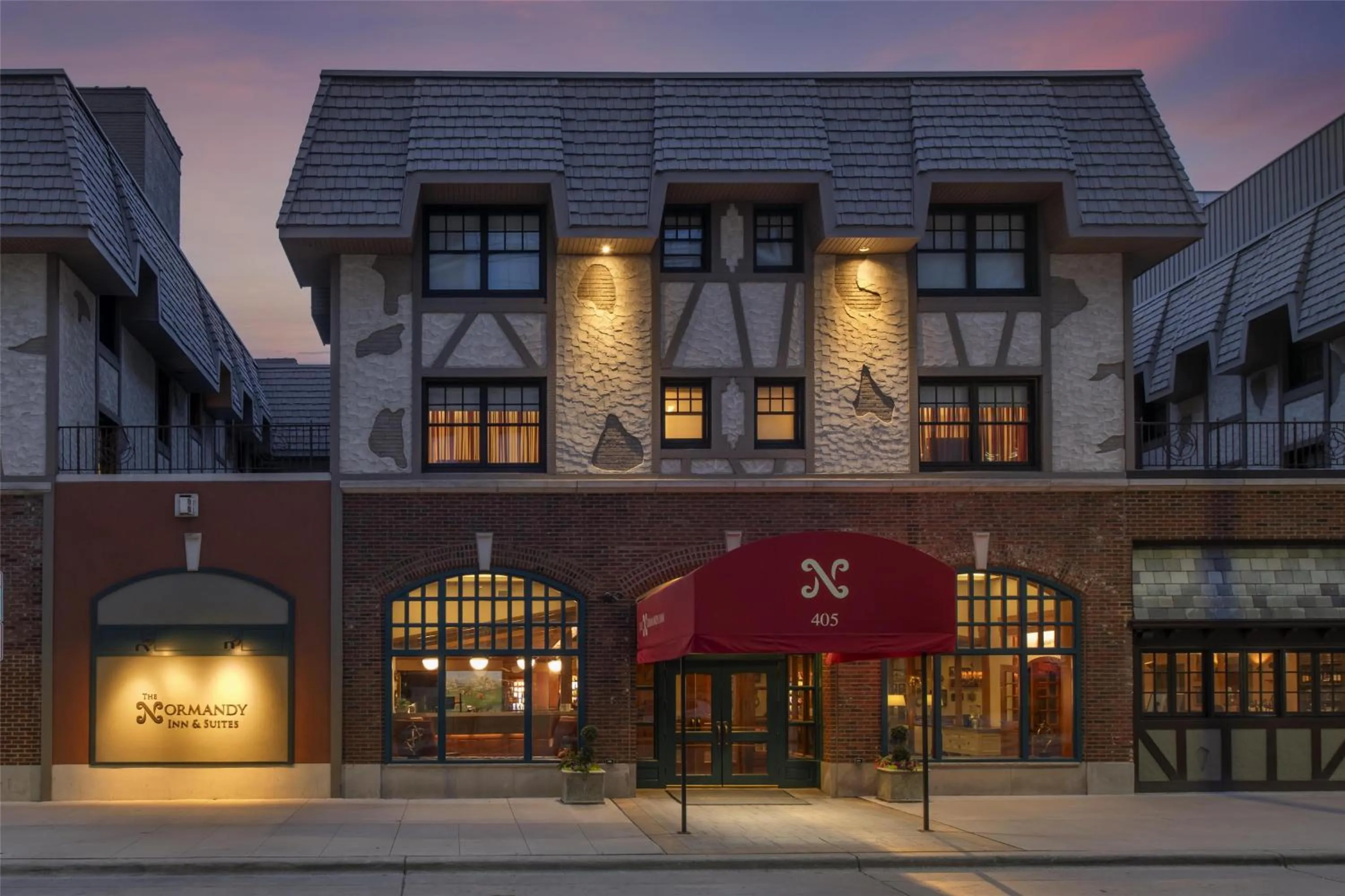 Property building in Best Western Plus The Normandy Inn & Suites