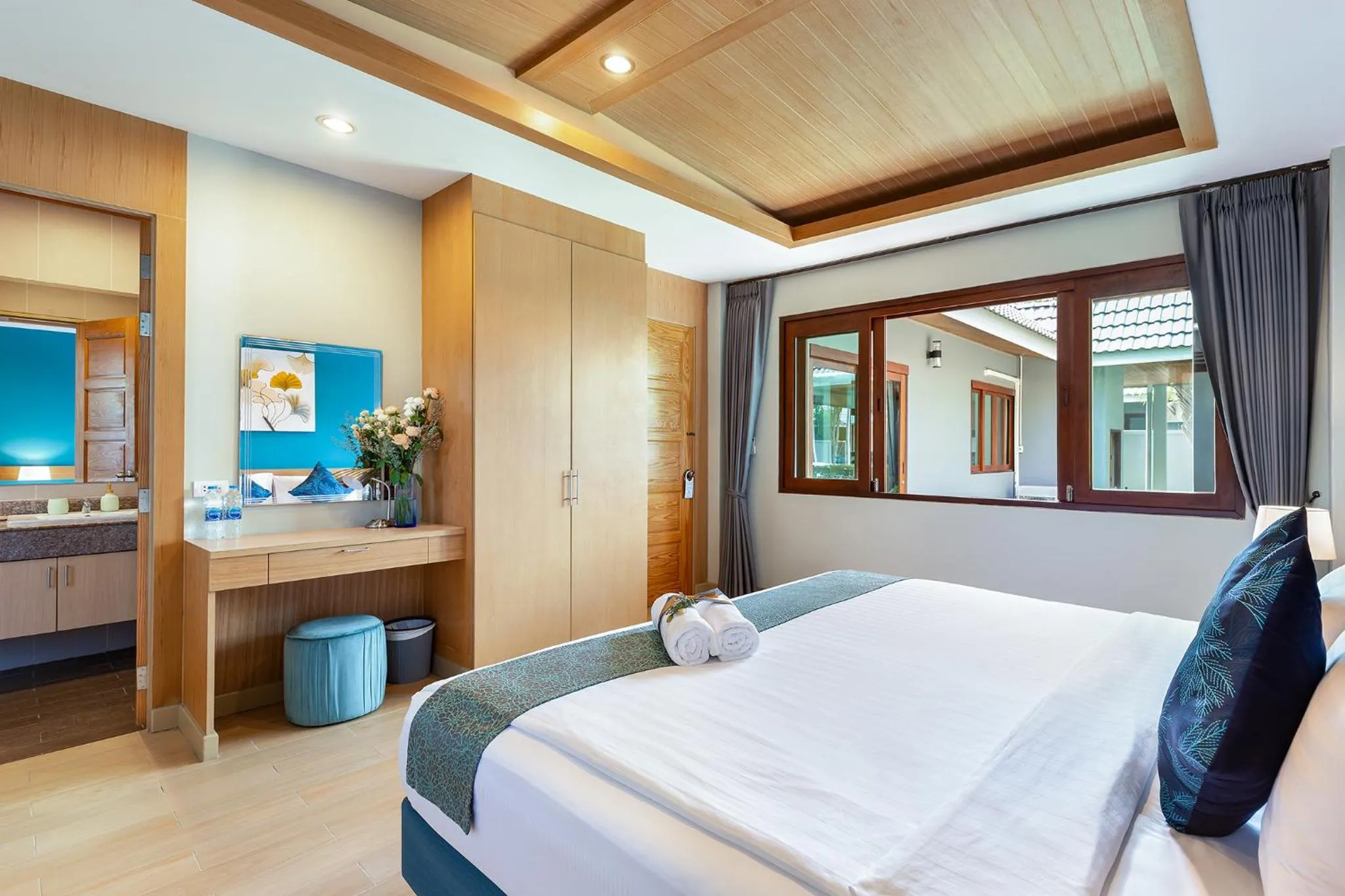 Bedroom, Bed in Lady Naya Villas - SHA Extra Plus