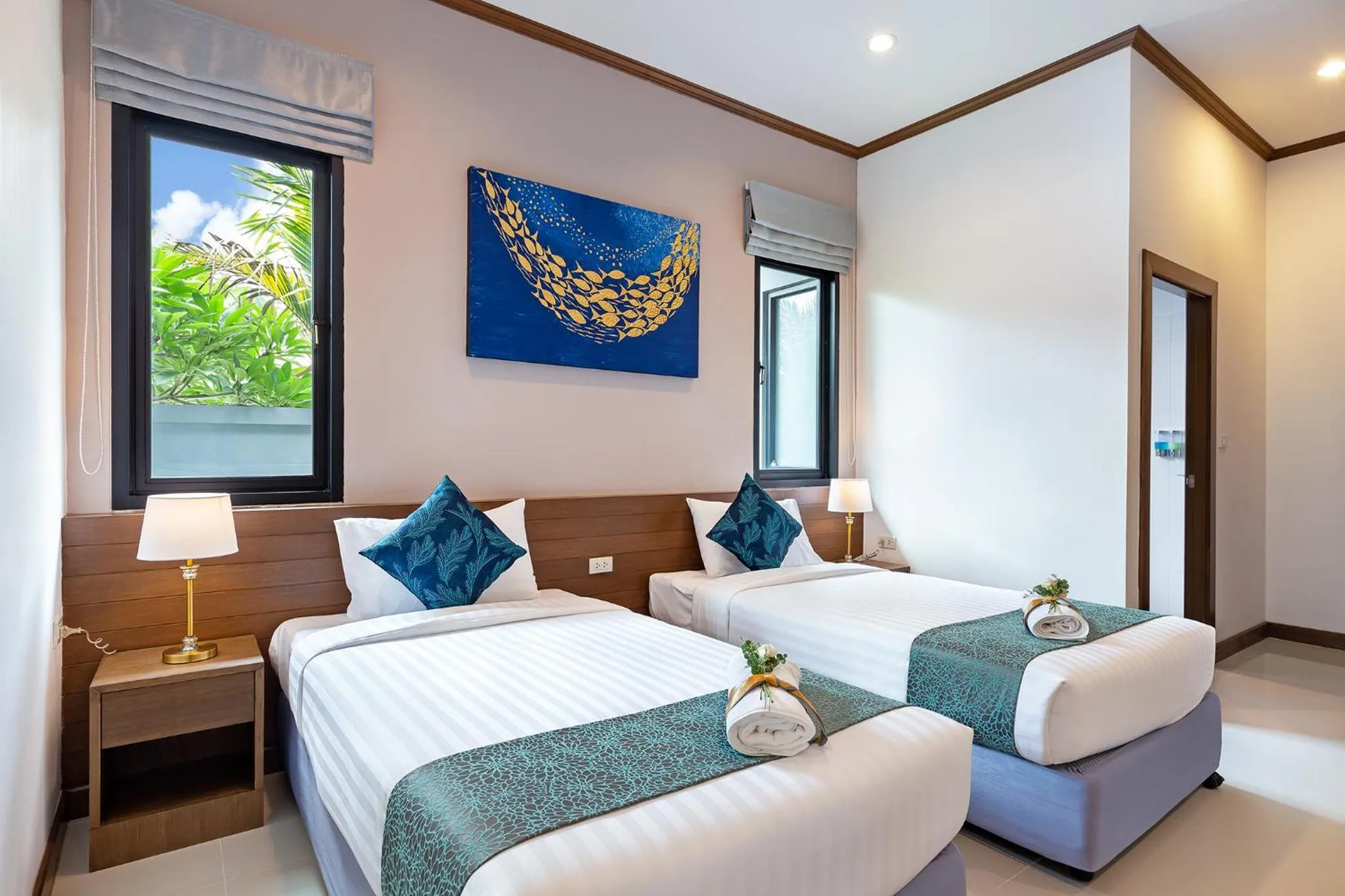 Bedroom, Bed in Lady Naya Villas - SHA Extra Plus