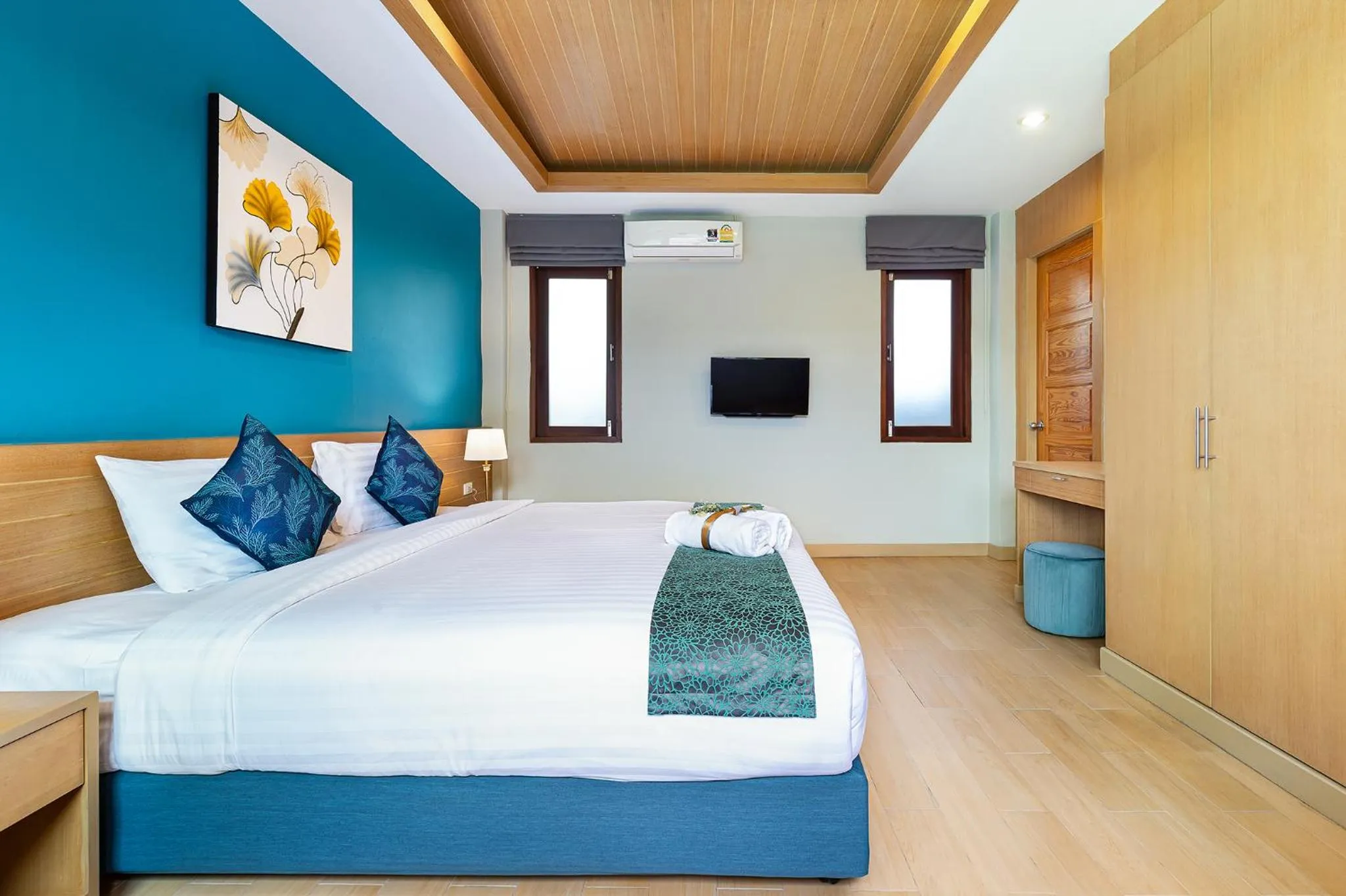 Bedroom, Bed in Lady Naya Villas - SHA Extra Plus