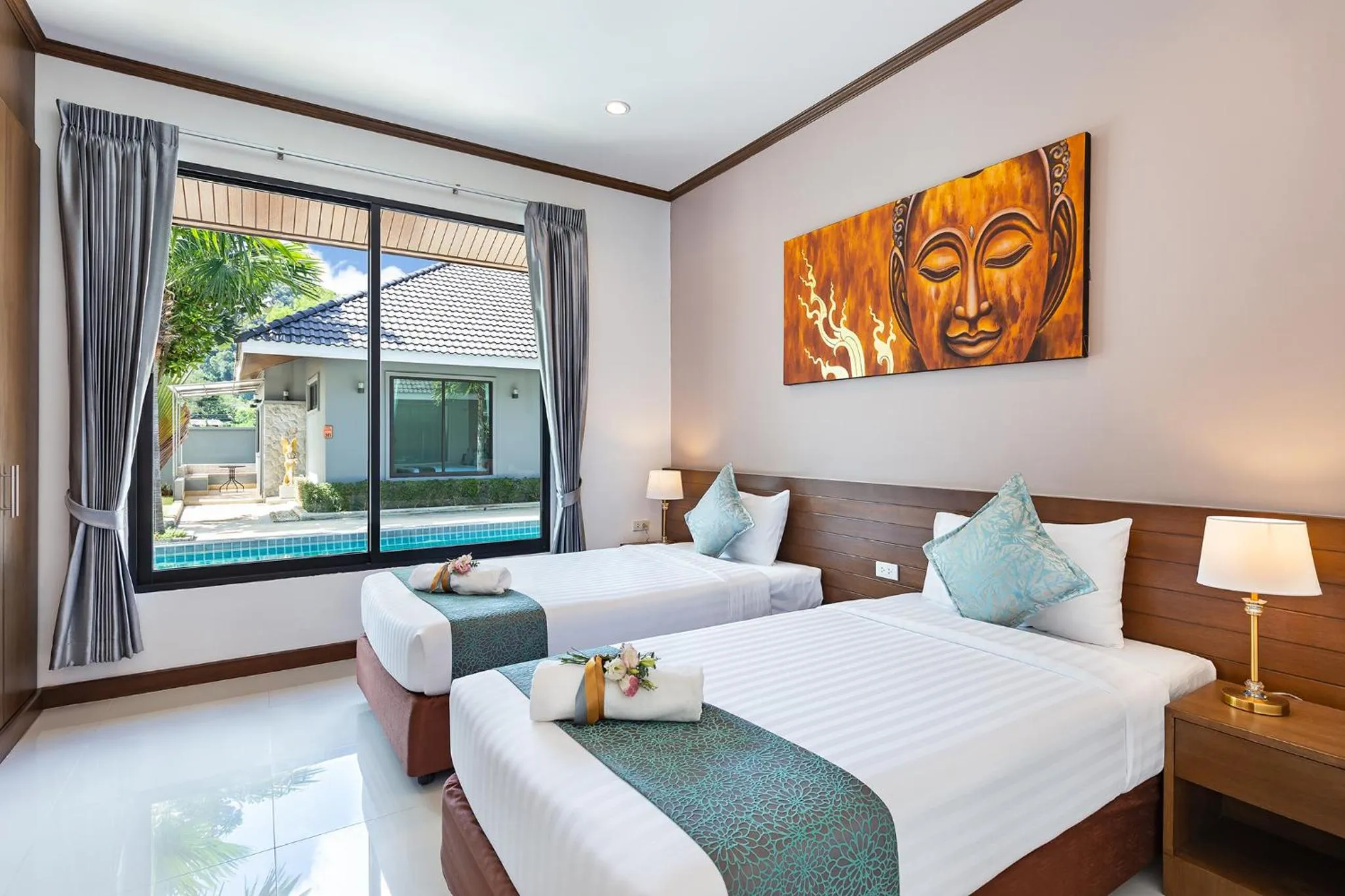 Bedroom, Bed in Lady Naya Villas - SHA Extra Plus