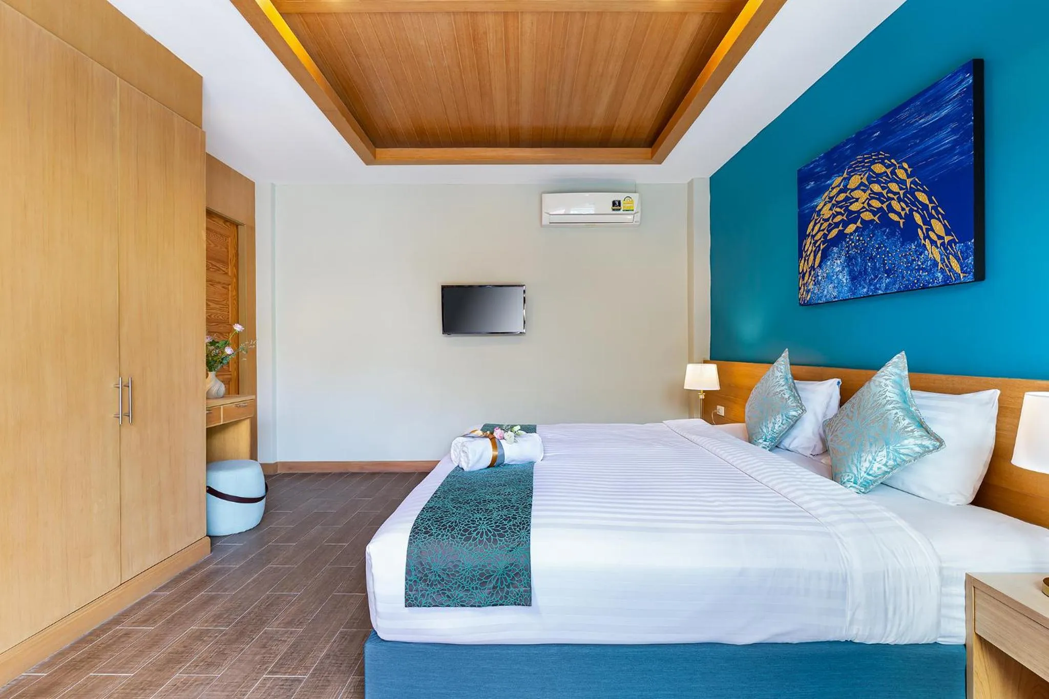 Bedroom, Bed in Lady Naya Villas - SHA Extra Plus