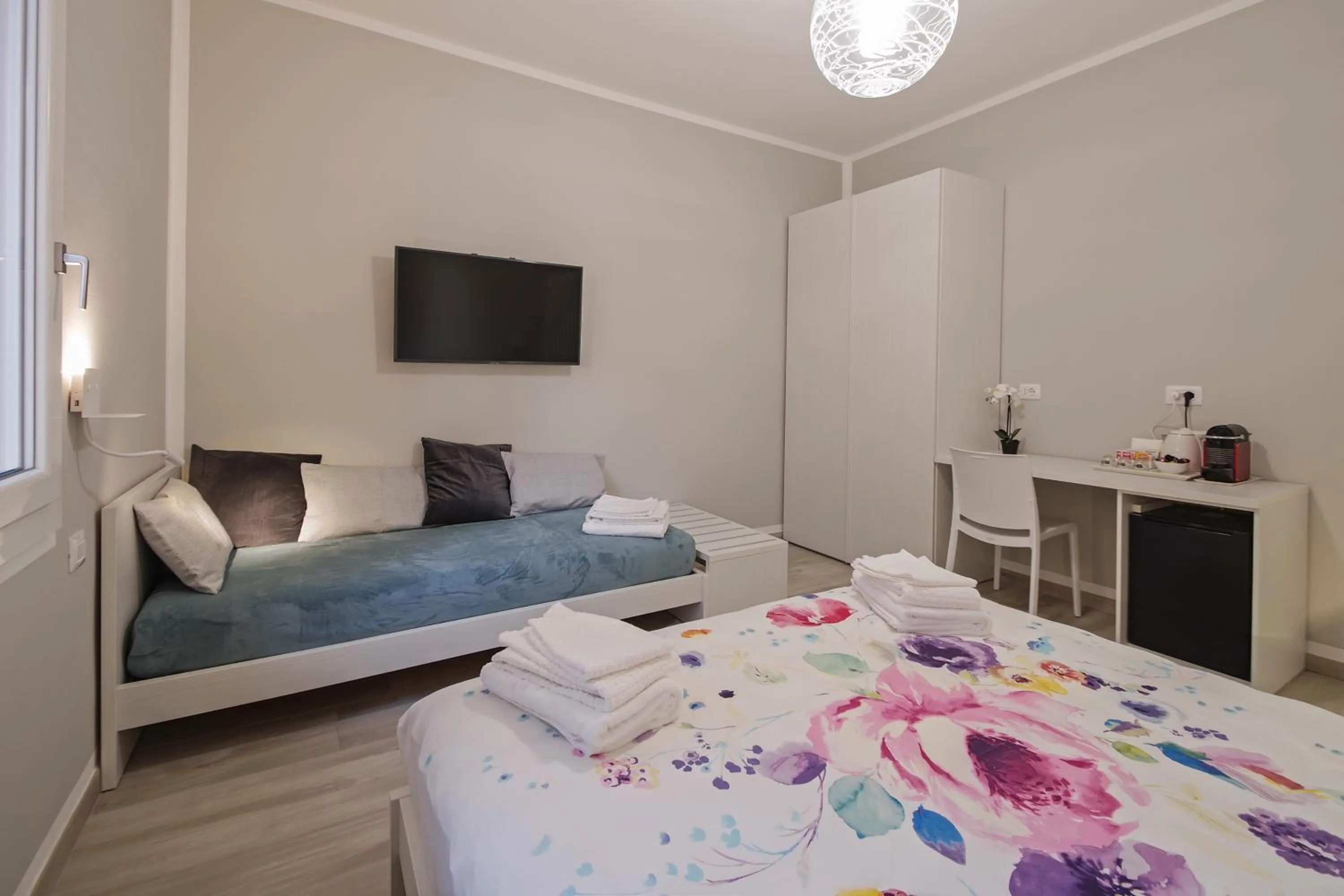 Bed in B&BO la Frasca