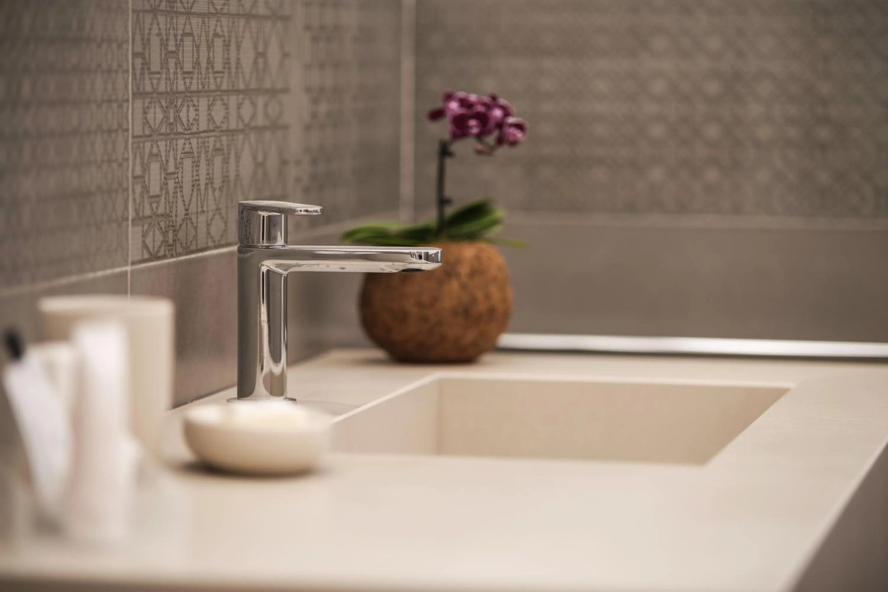 Bathroom in B&BO la Frasca